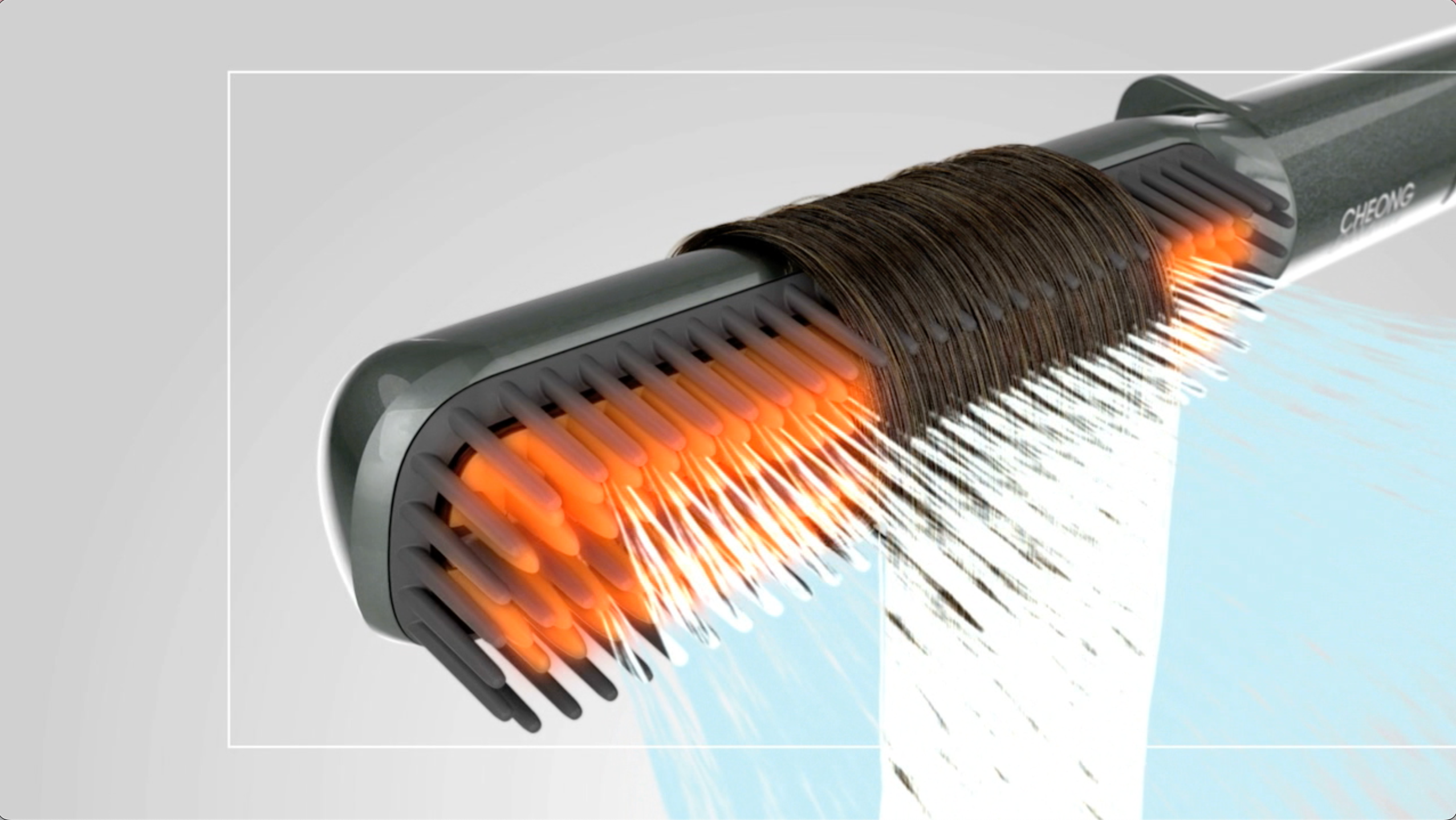 CHEONG DAM STYLE ダブルアクションブラシ レッド チョンダムスタイル ダブルアクションヘアブラシ | 日テレ