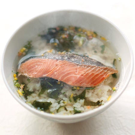 銀鮭茶漬け
