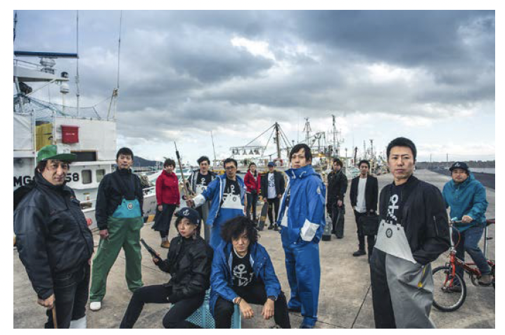 漁業のイメージをカッコよくて、稼げて、革新的な「新3K」に変え、次世 代へと続く未来の水産業の形を提案していく若手漁師団。