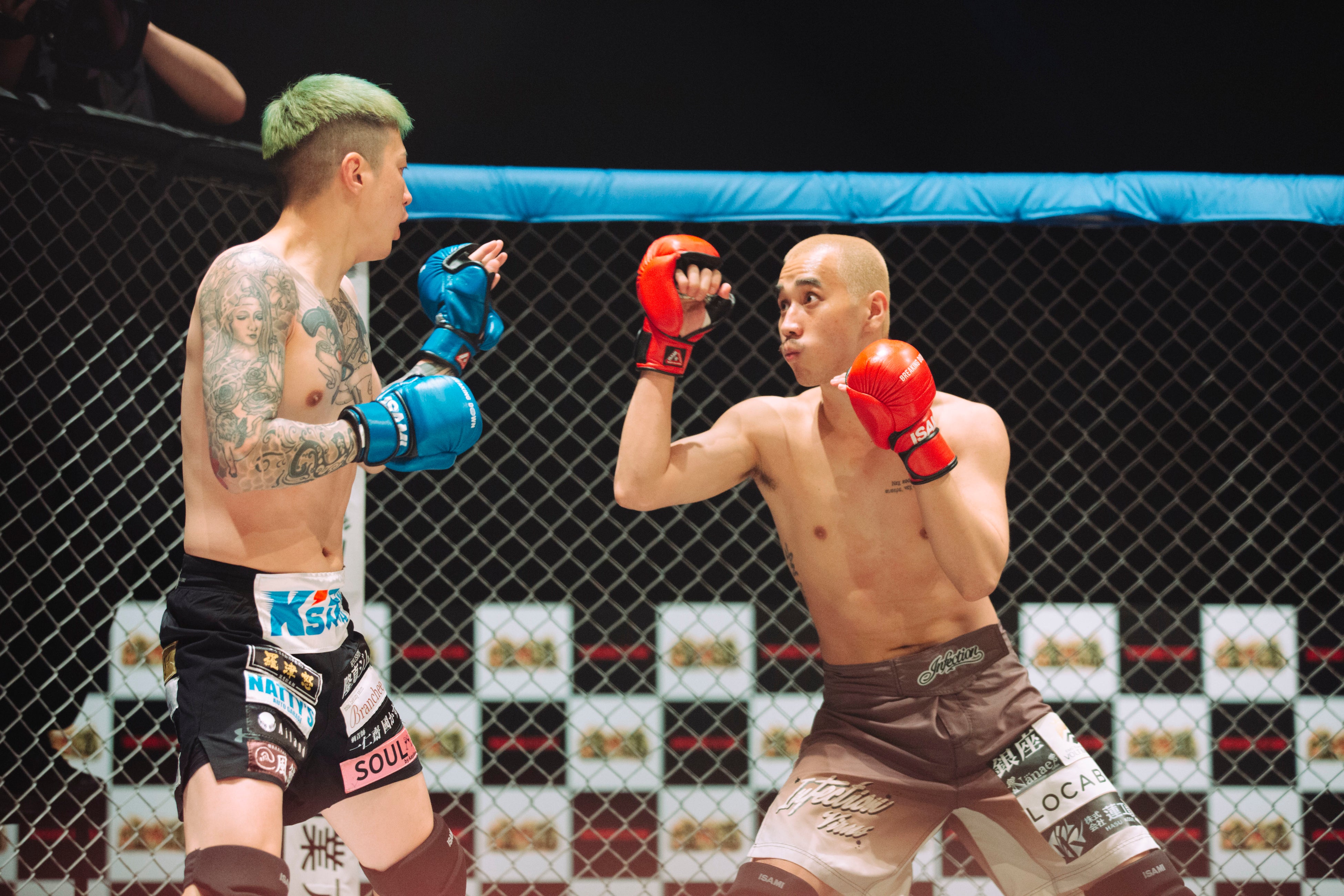 バンタム級ワンマッチ 61kg 以下：こめお選手 vs. ベーやん選手