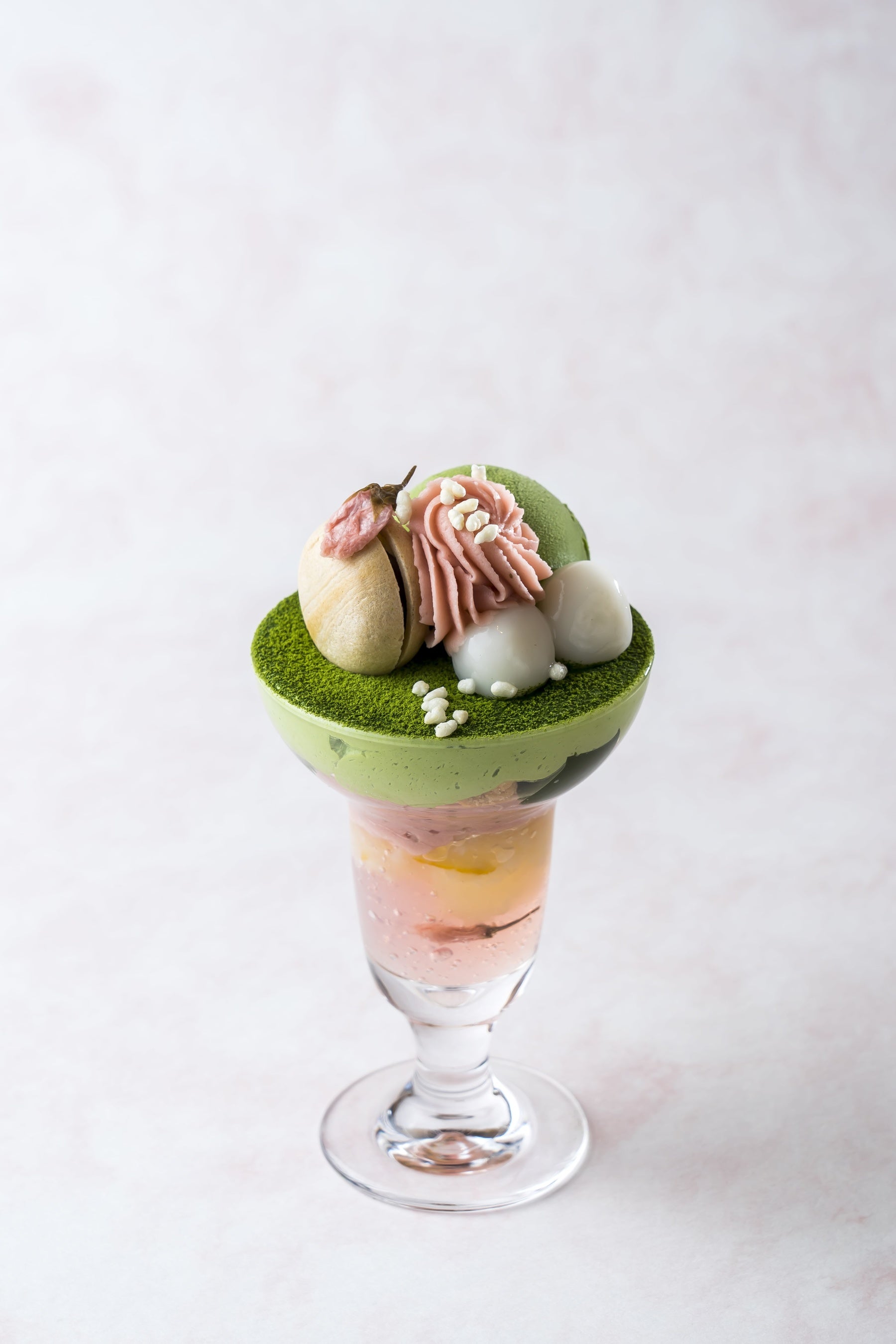 京はやしや限定「桜パフェ」