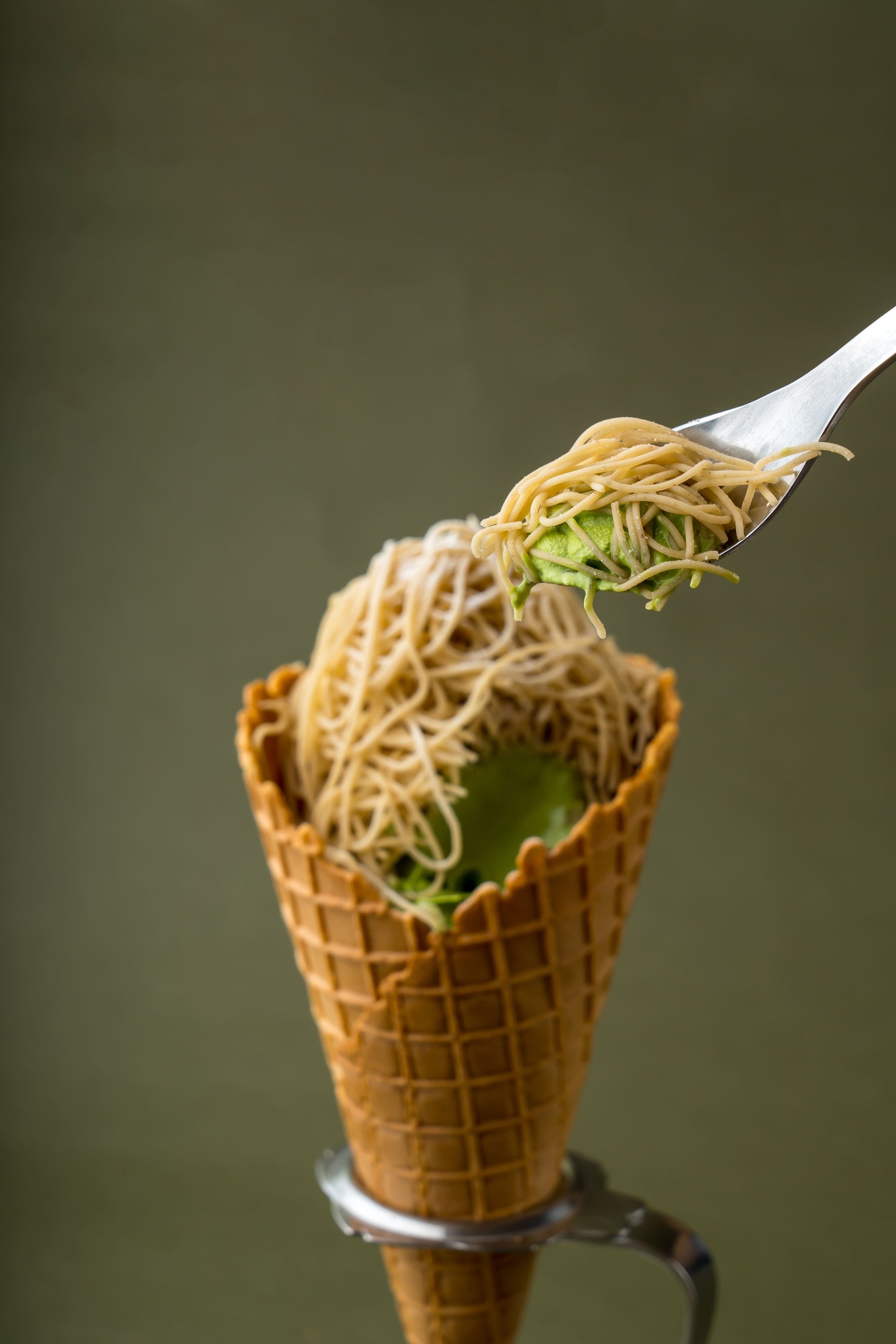 抹茶ソフトクリームとの組み合わせも。