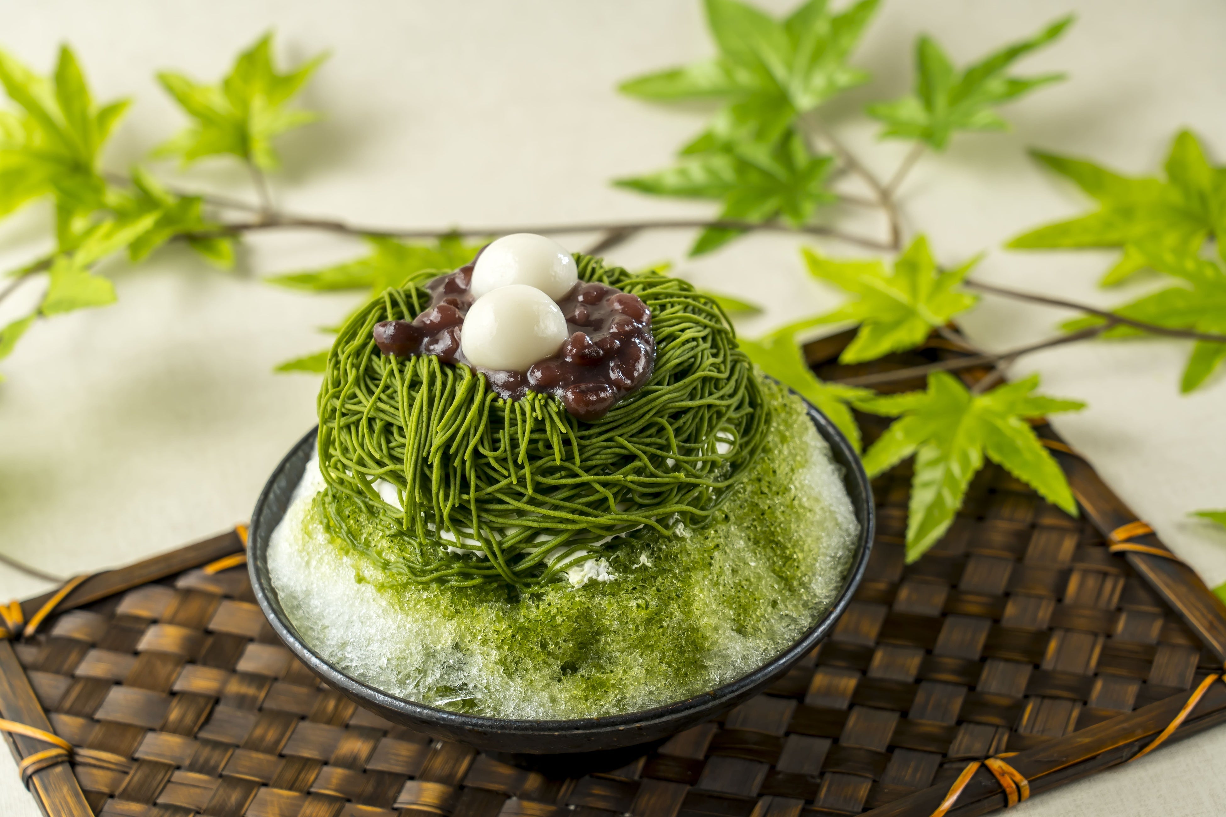 京はやしや #お茶屋のかき氷 販売開始。今年はふわふわかき氷x和
