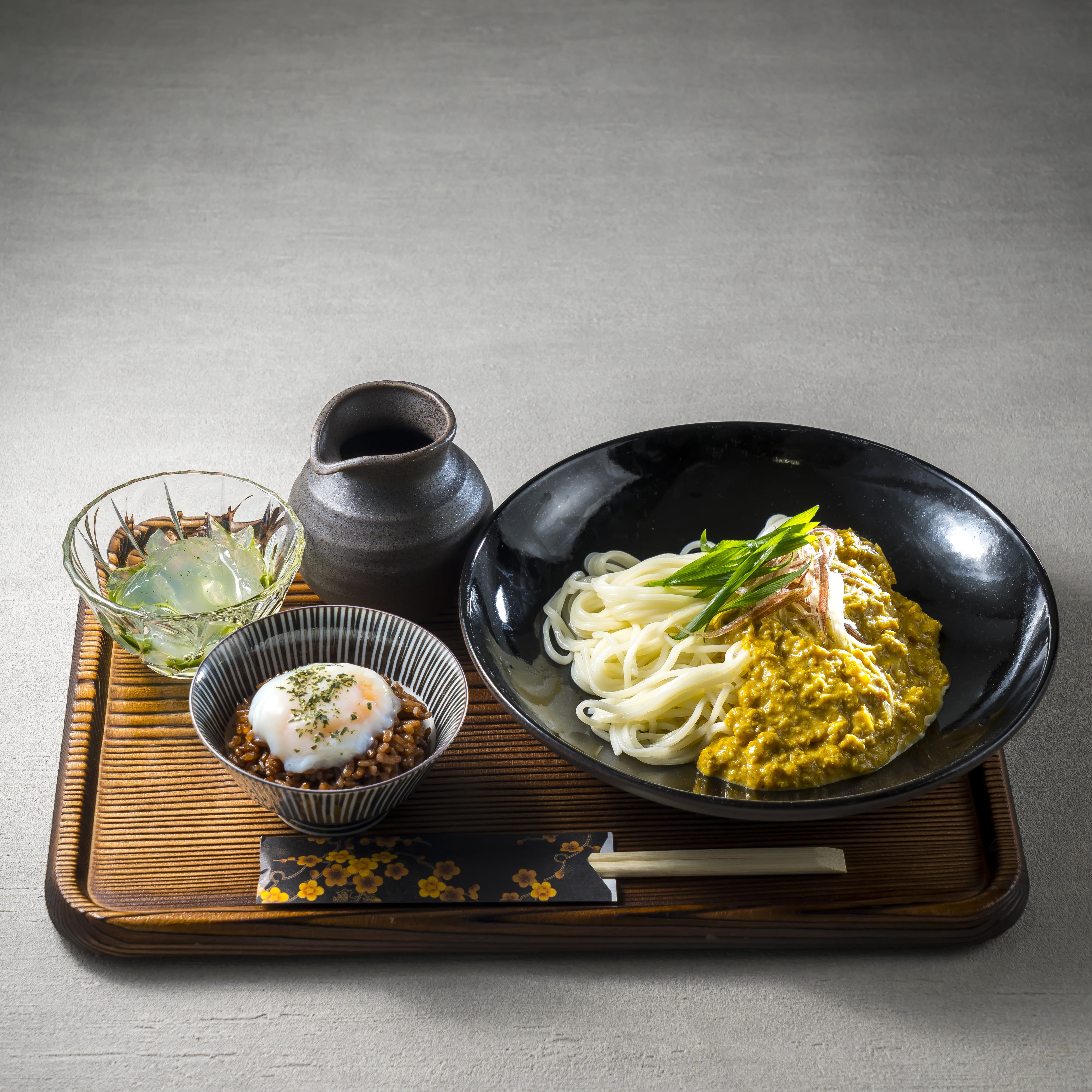 平日は、デザートが「翡翠（ひすい）」に。