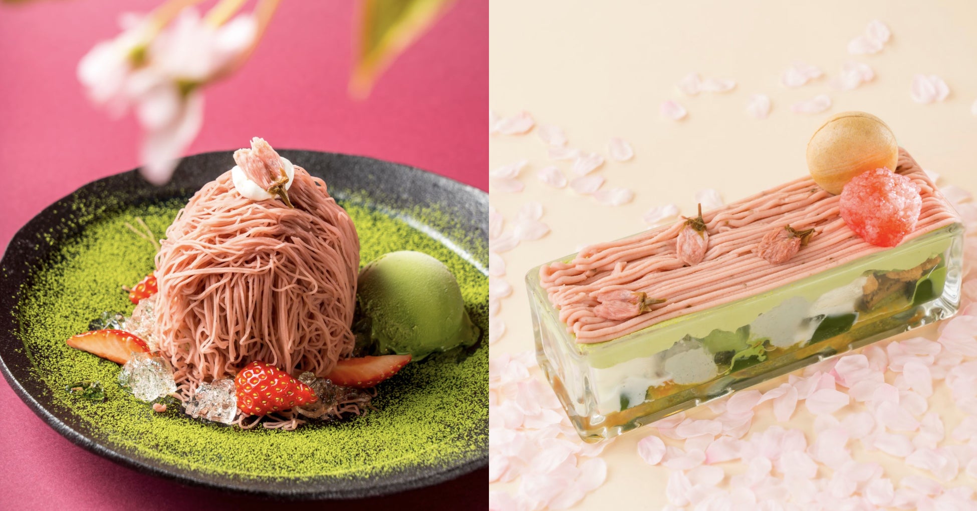 季節限定】日比谷 林屋新兵衛に咲き誇る桜を詠う「和もんぶらん 桜」と