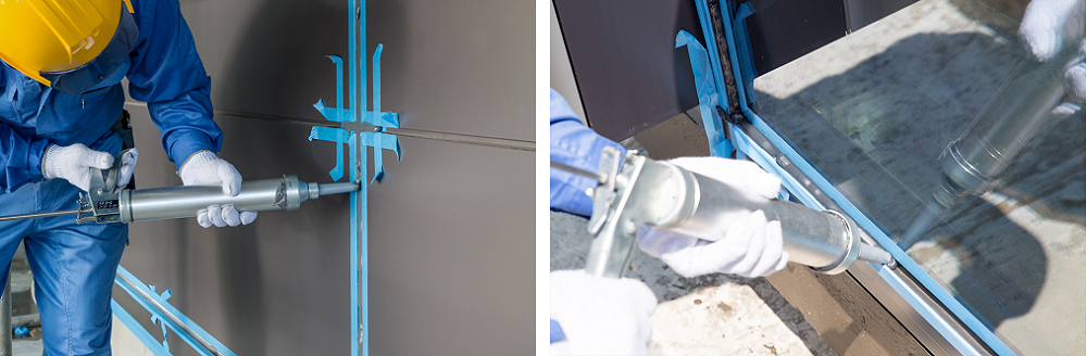 セメダインEXCELⅡの施工例