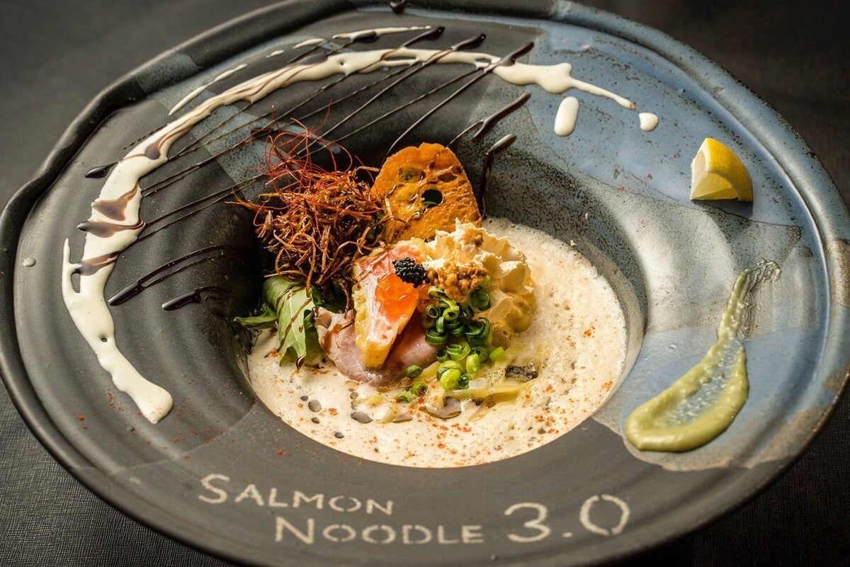 サーモン✖︎うにくnoodle