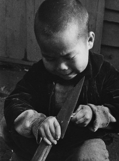 土門拳≪サトル君≫1959年 土門拳記念館蔵