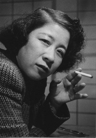 土門拳≪林芙美子≫1949年 土門拳記念館蔵