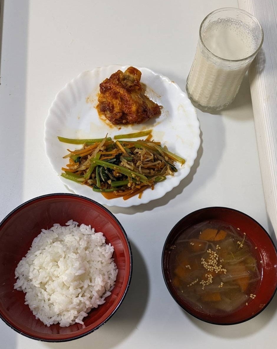直方市立植木中学校【給食　試作品】