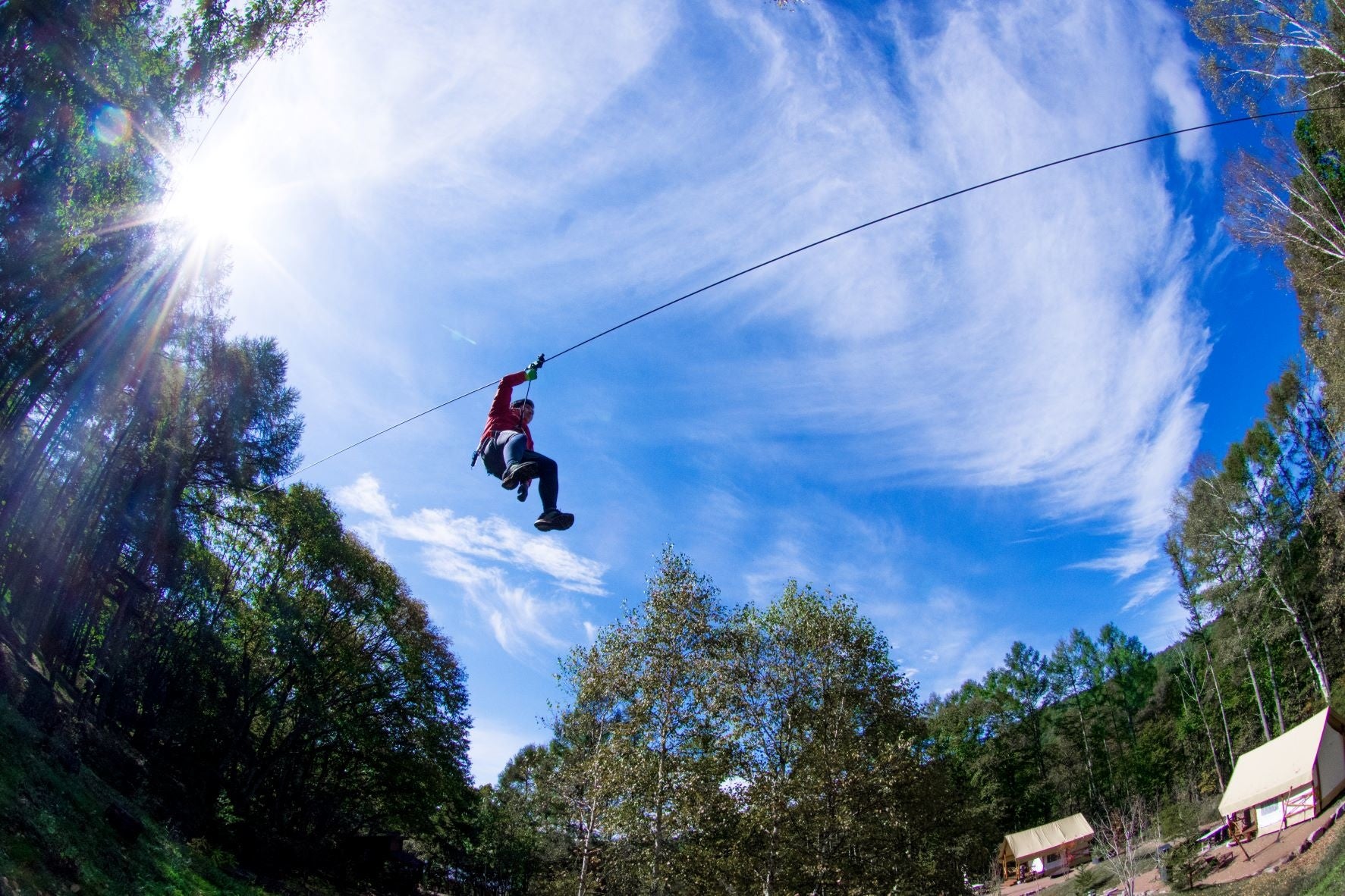 アドベンチャーバレーSAGA　ジップライン※イメージ