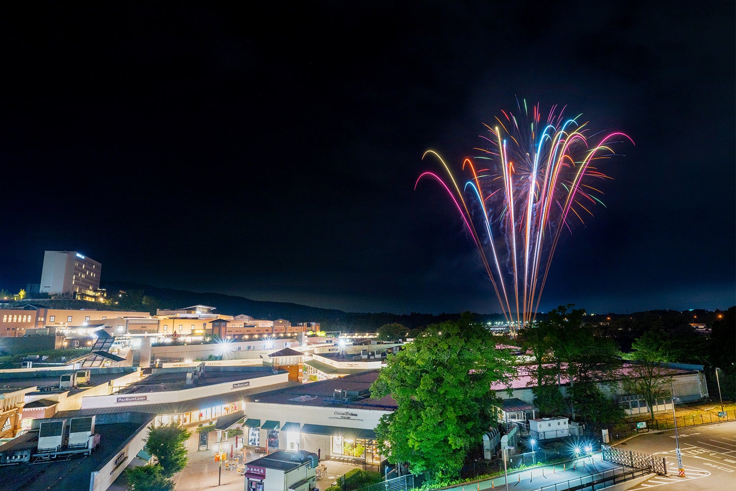 ※試し打ちの様子