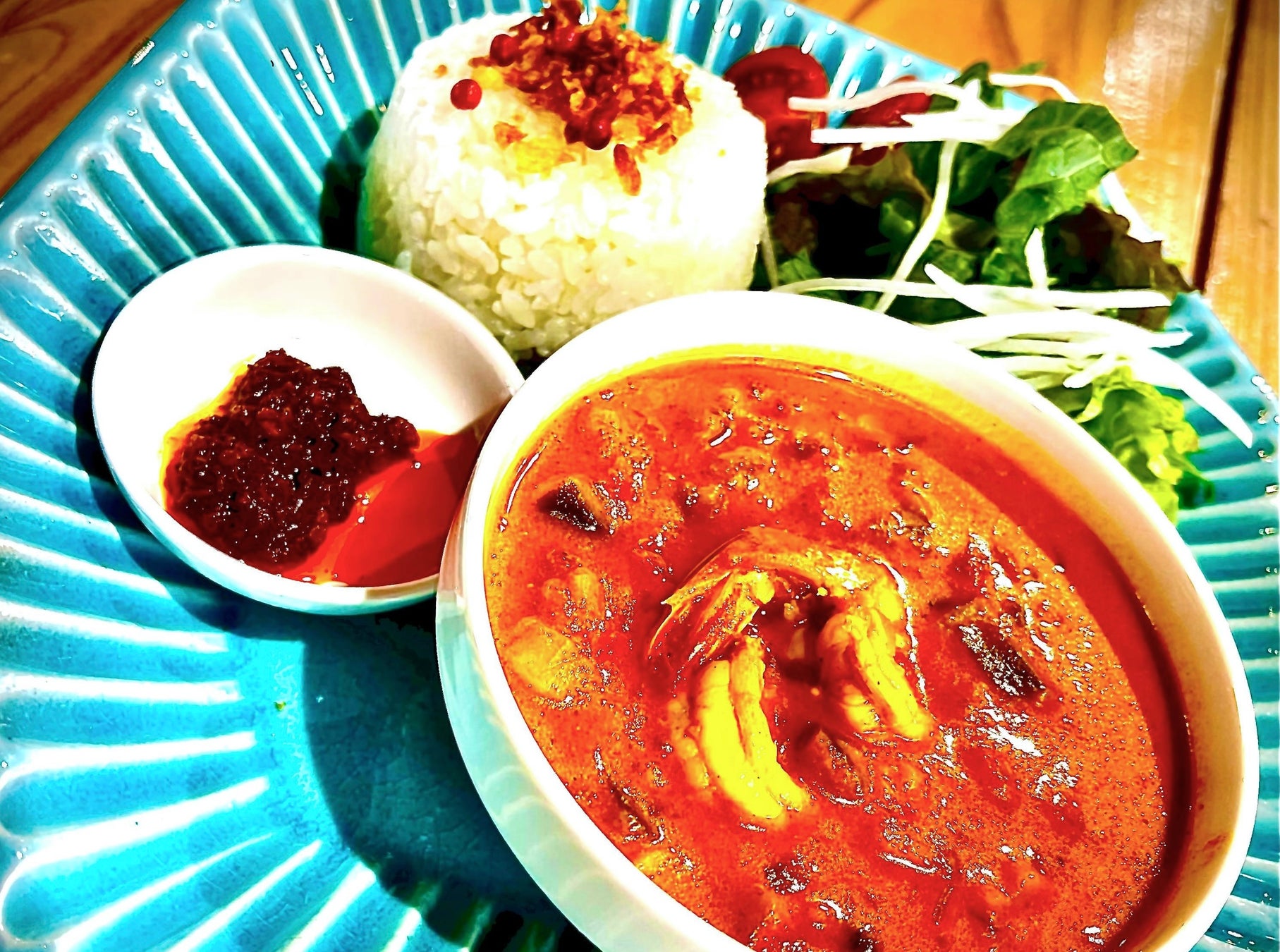 廃墟カフェRUINS夏野菜カレー (UNBY)※イメージ
