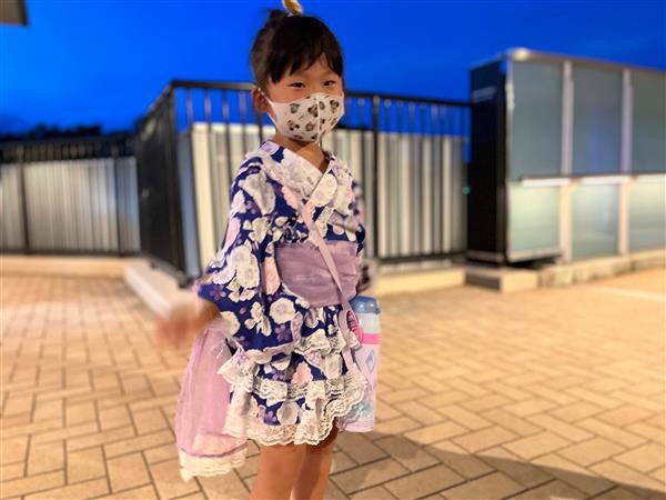 浴衣で来場されたお客様