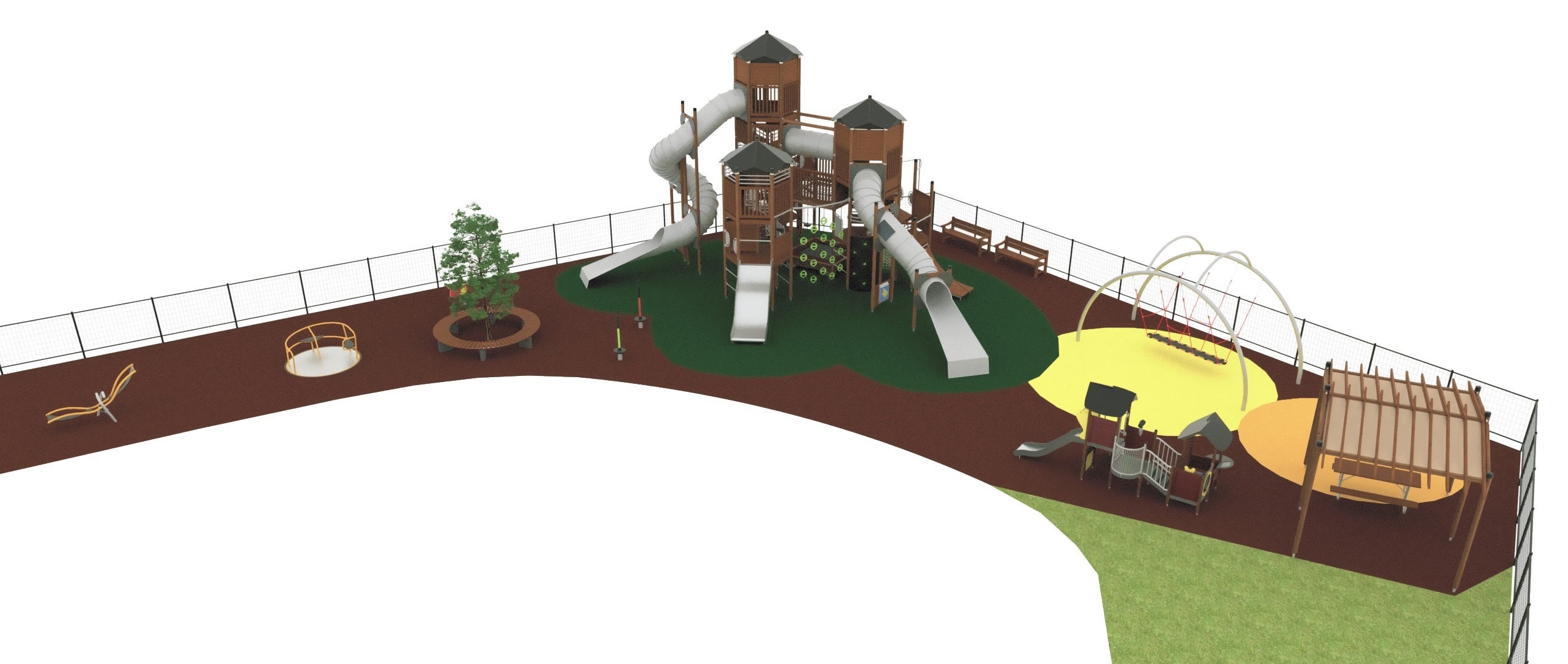 リニューアル全体イメージ　※第二期オープン後