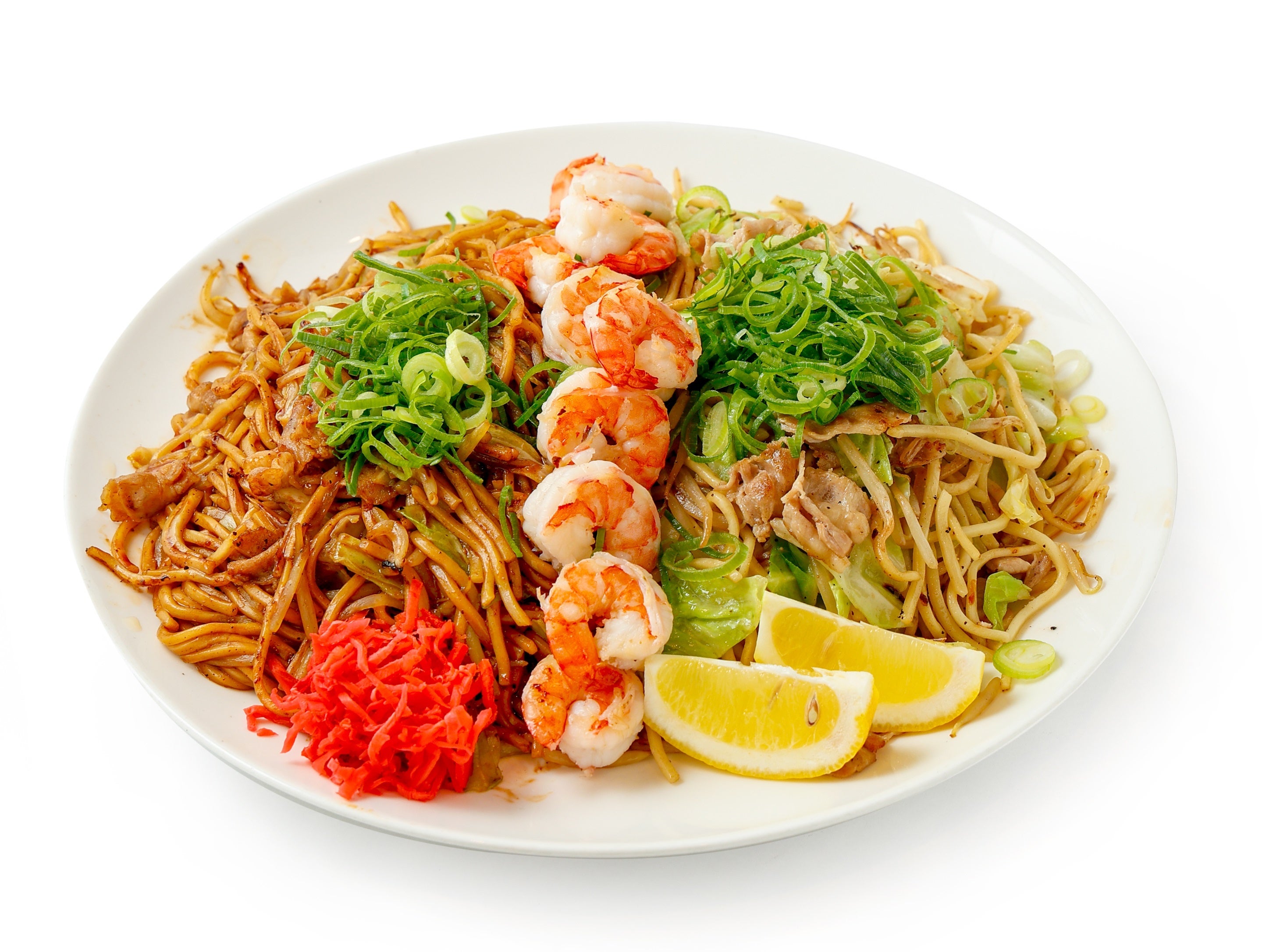 海鮮焼きそば（ソース＆塩）