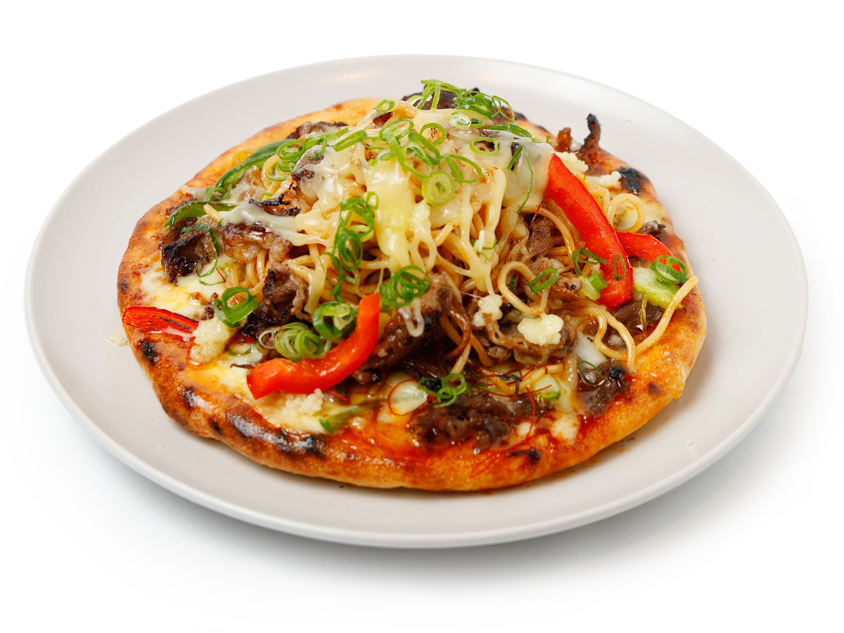 “辛”・“熱”パピザ＆ラクレットチーズ