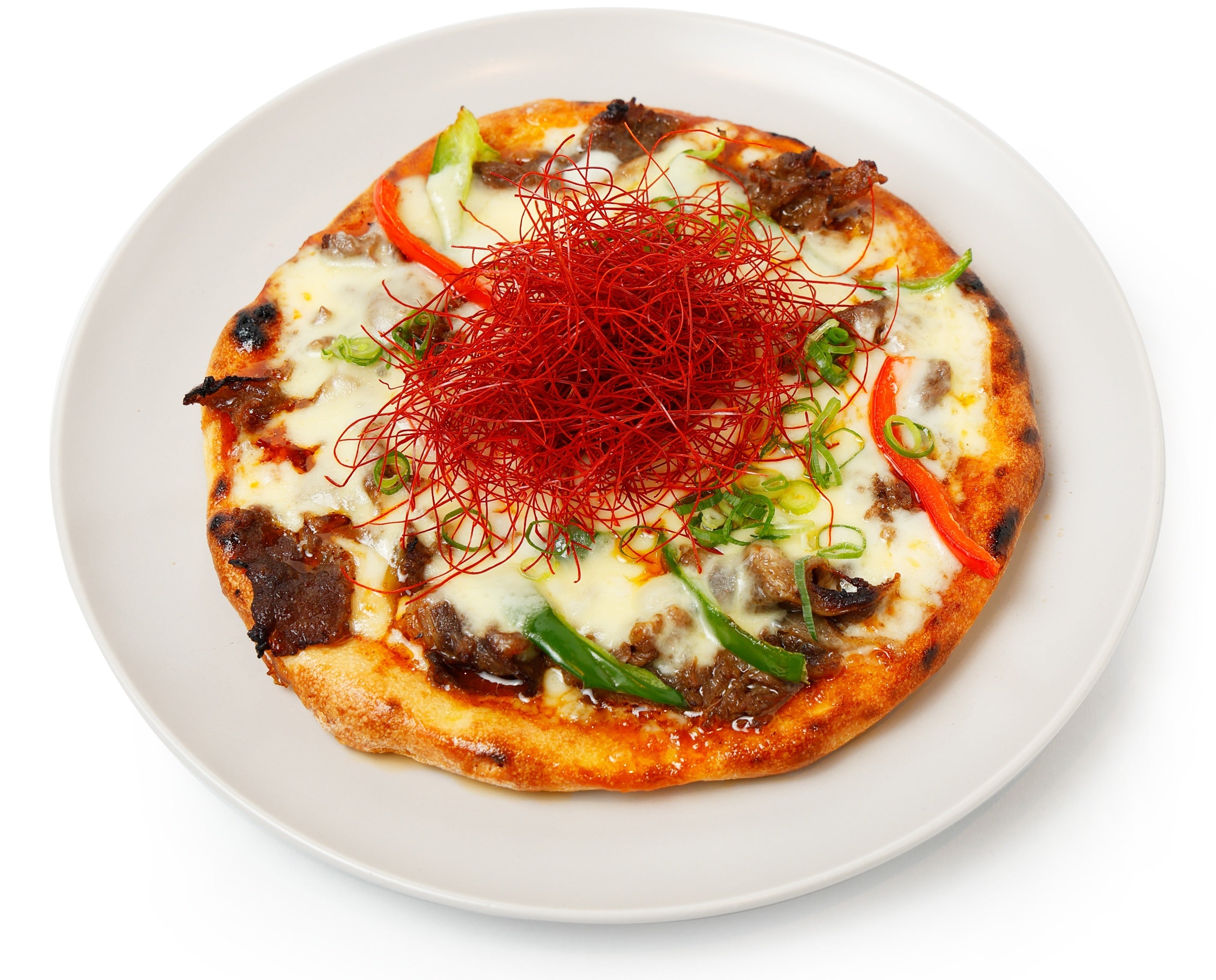 プルコギ“熱”ピザ＆ラクレットチーズ