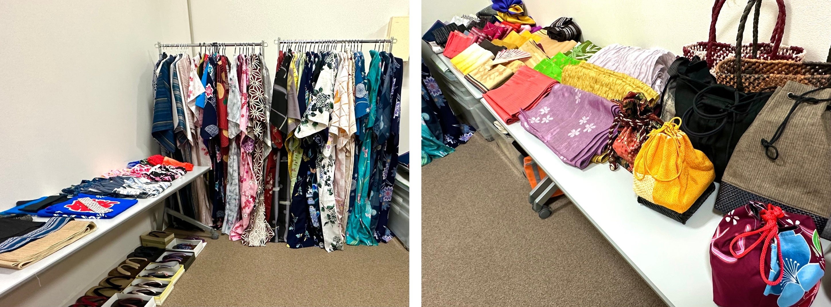 レンタル浴衣もたくさんご用意