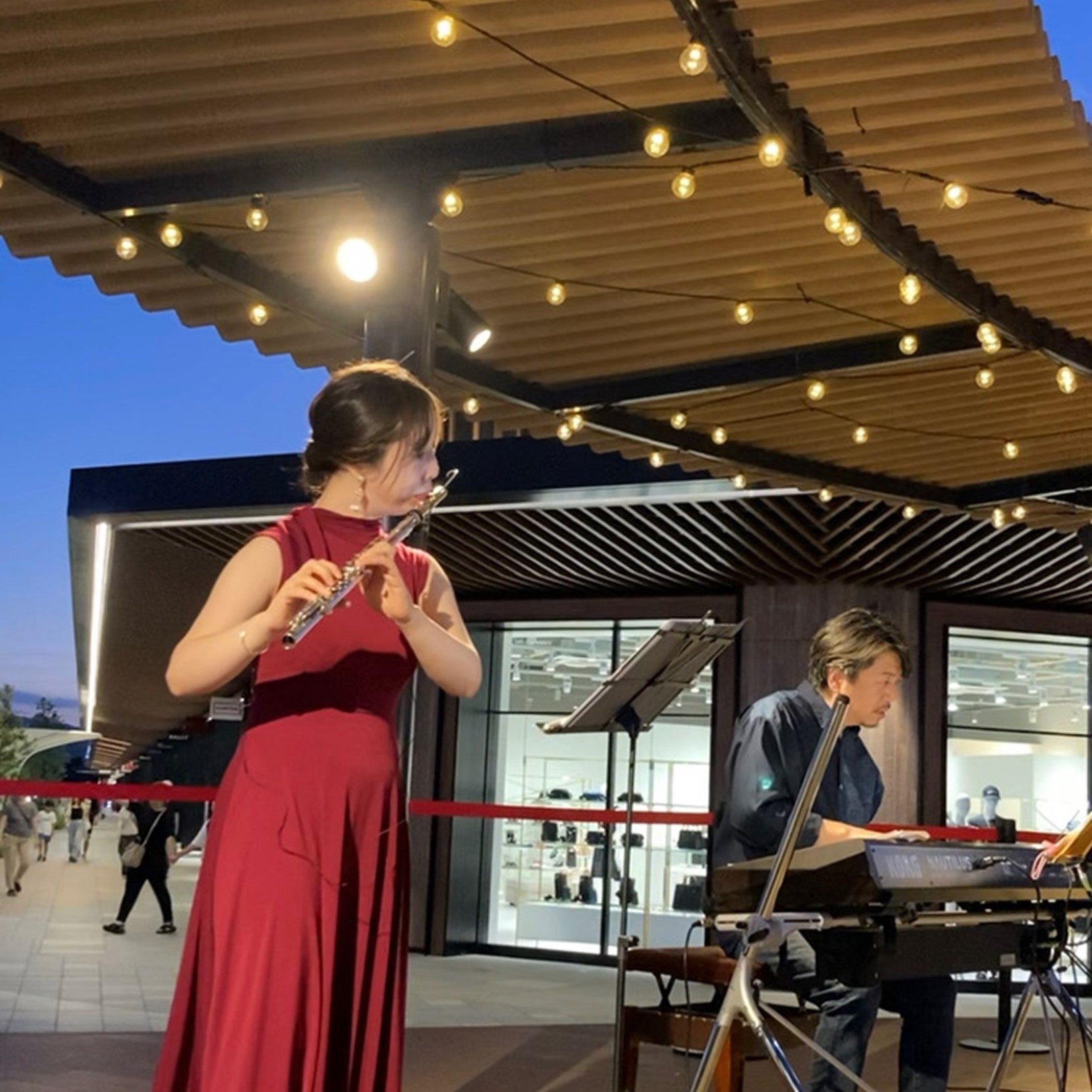 前回のミュージックライブの様子