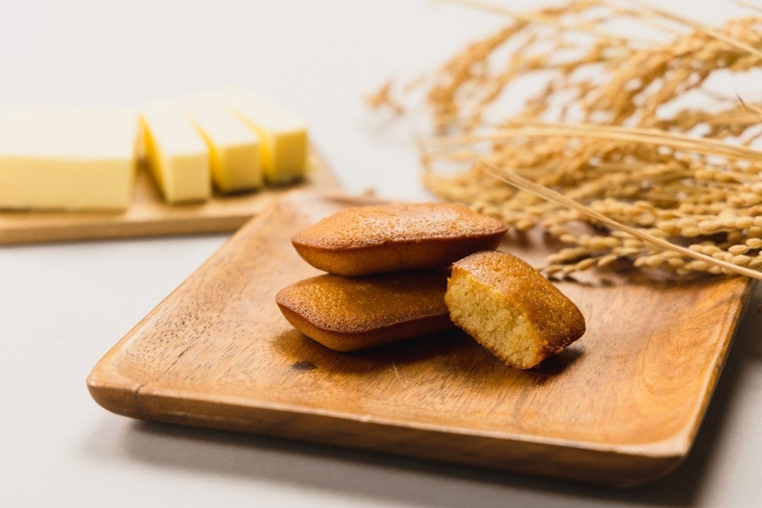 ライスジュレを使ったフィナンシェ イメージ