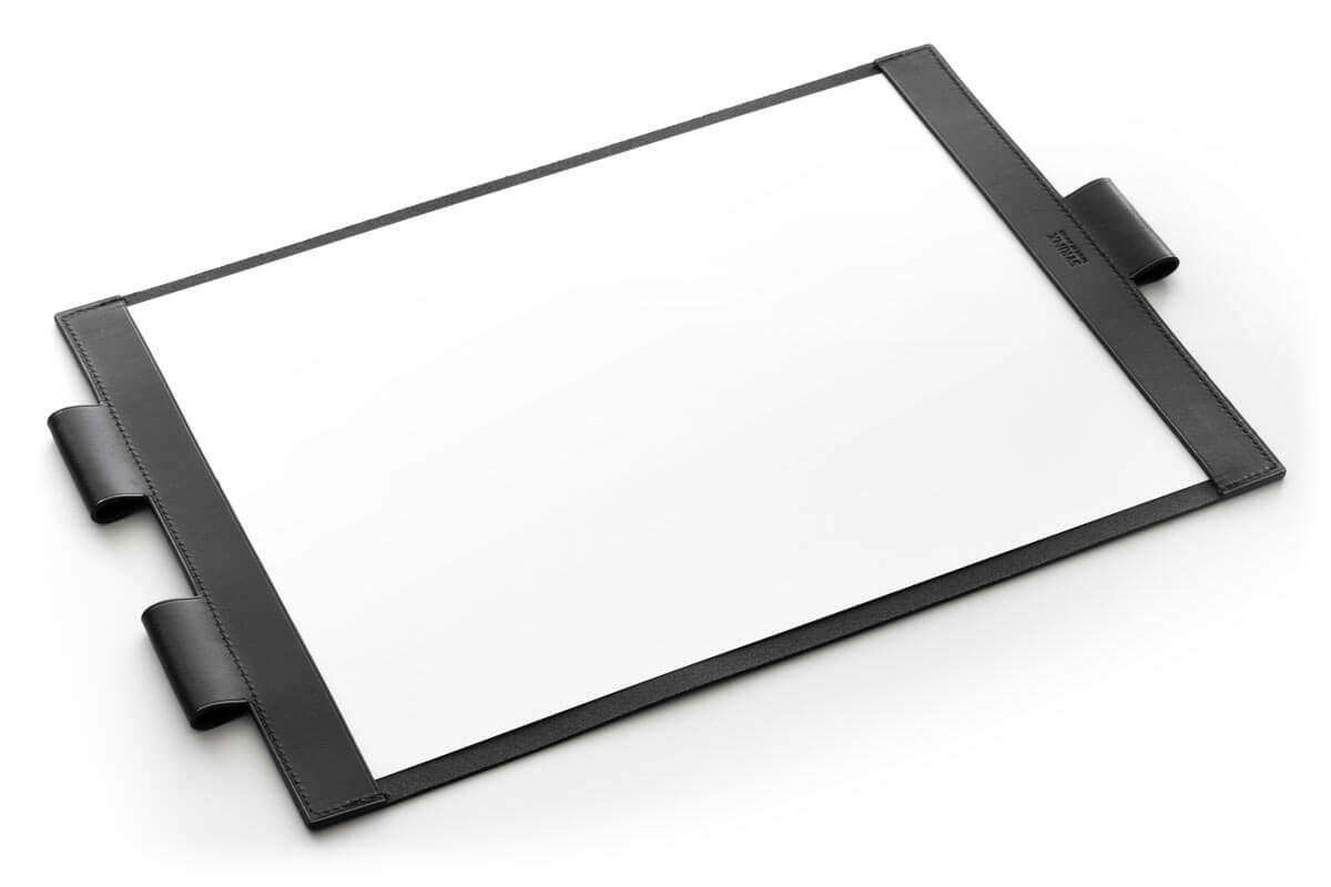 開いて紙を挟んだ状態