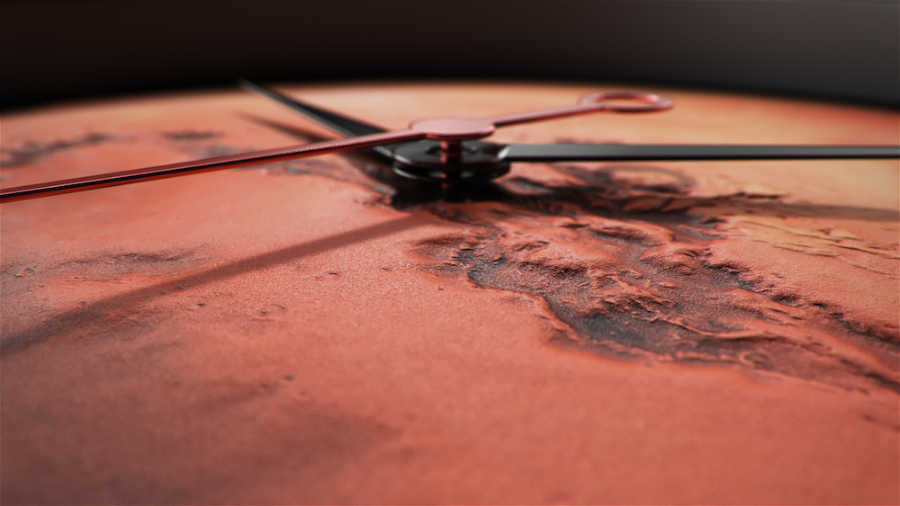 幻想的な3Dダイヤルデザイン