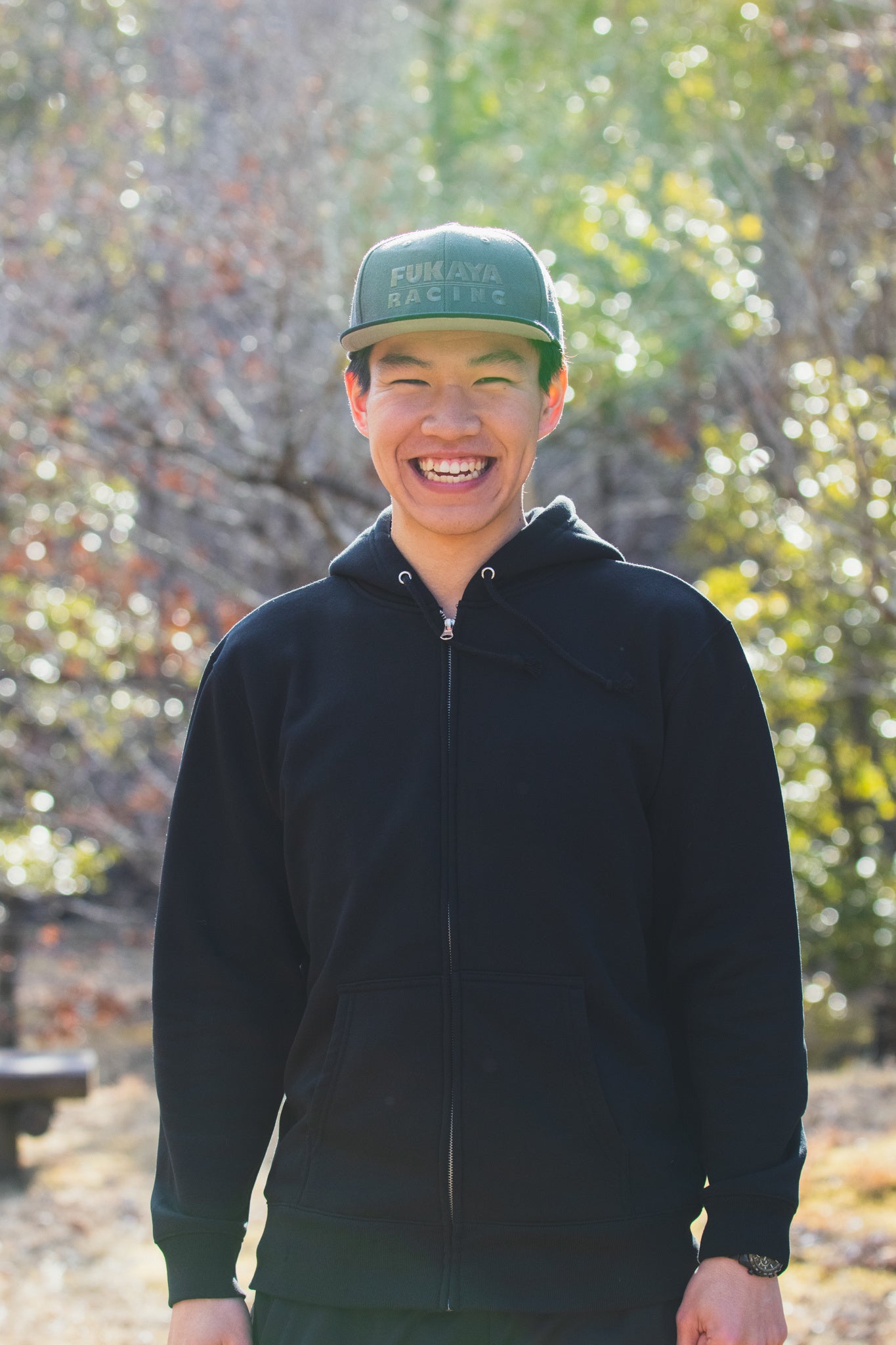 ライダー兼マネージャーの松本佑太