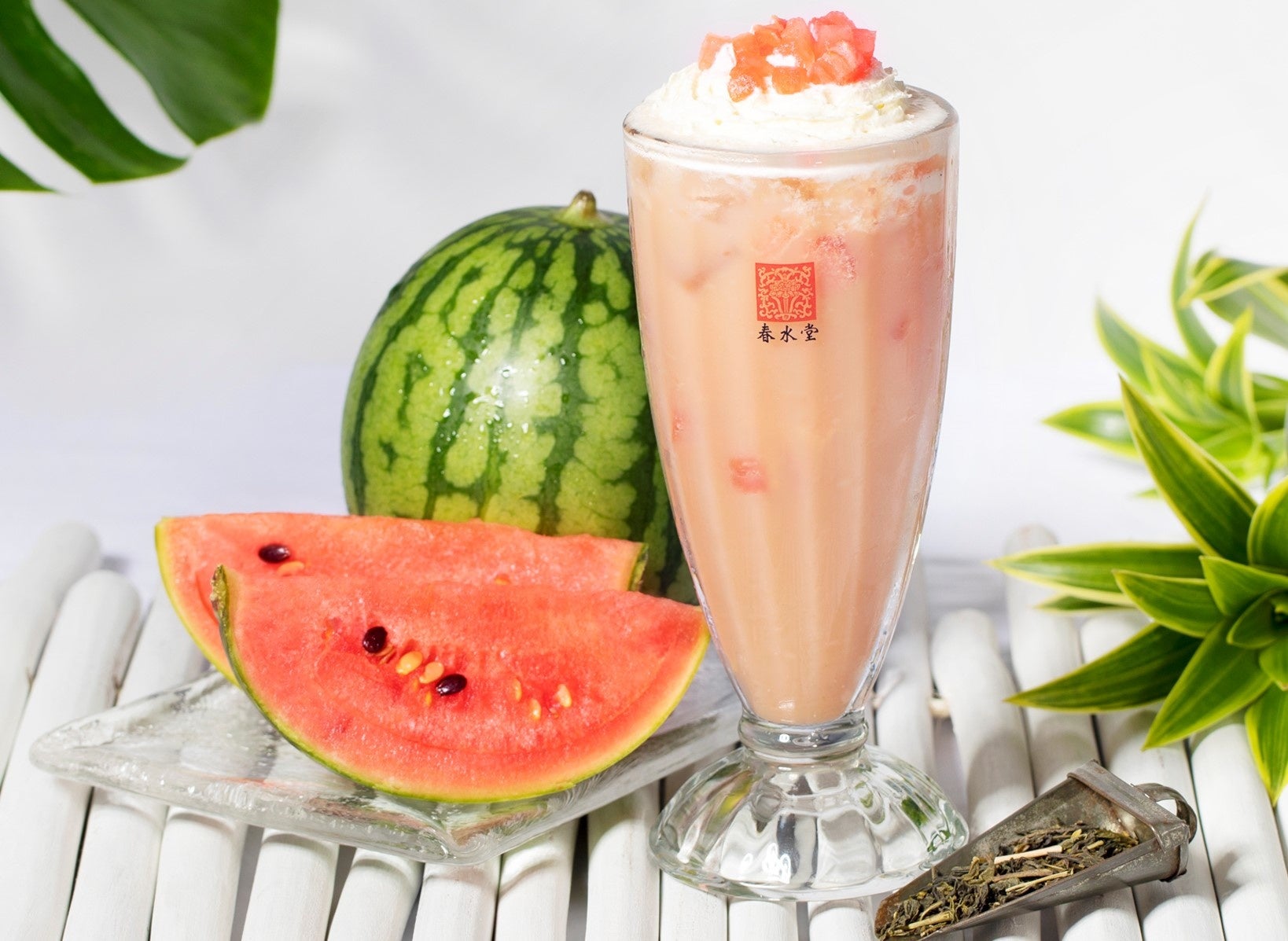 果肉茶スイカ2 果肉茶スイカ 春水堂 夏限定