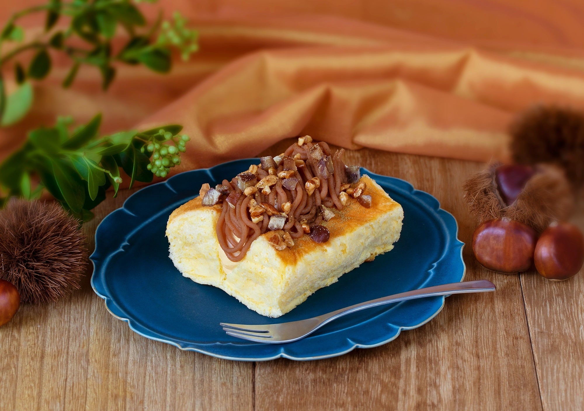 台湾カステラほうじ茶マロン