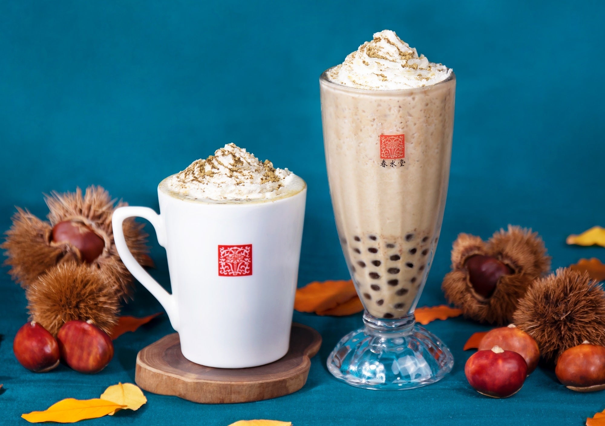 　「タピオカほうじ茶マロン」ホットとアイス再販売