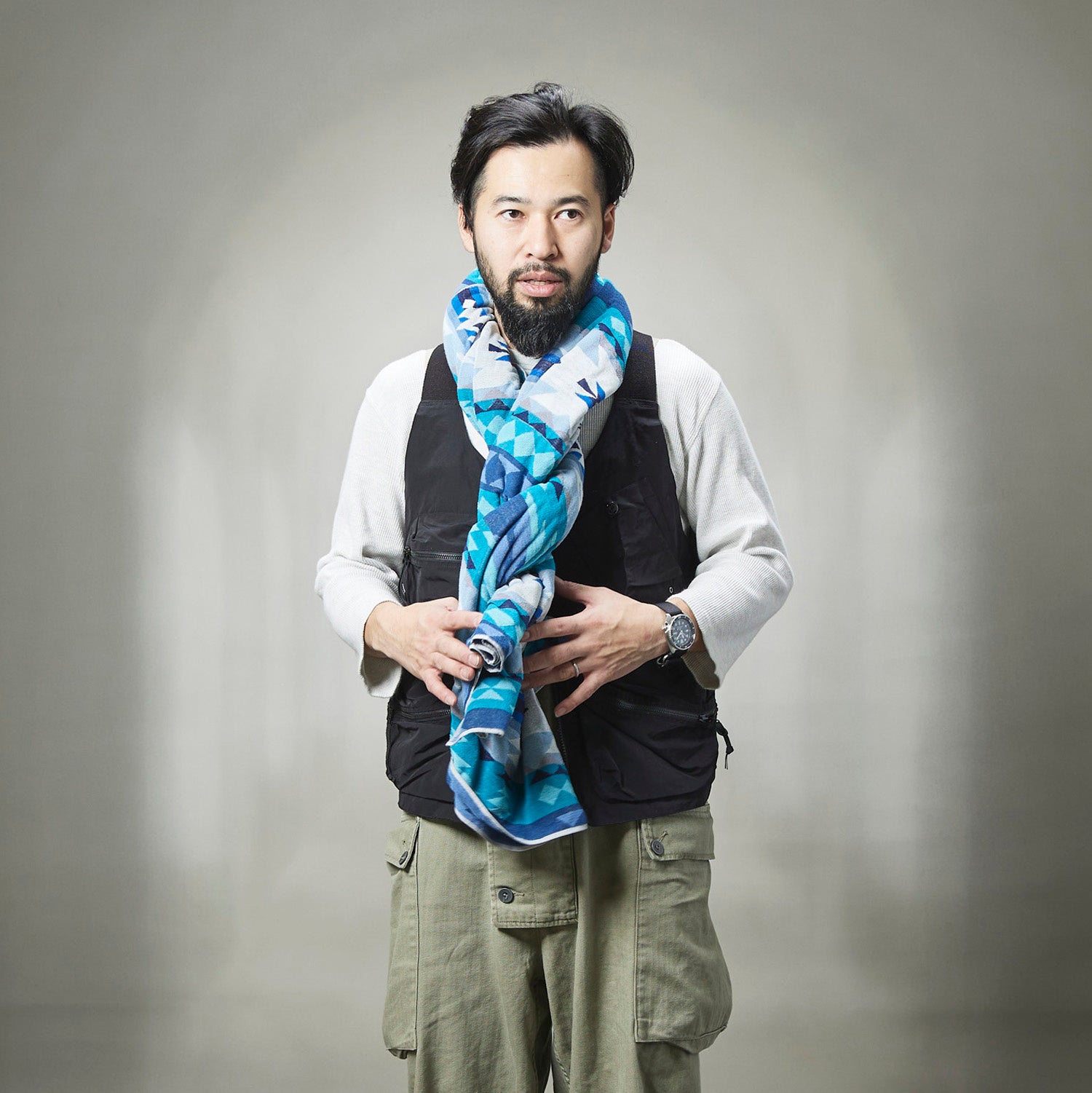 いろんな巻き方で、一役買うアイテム！