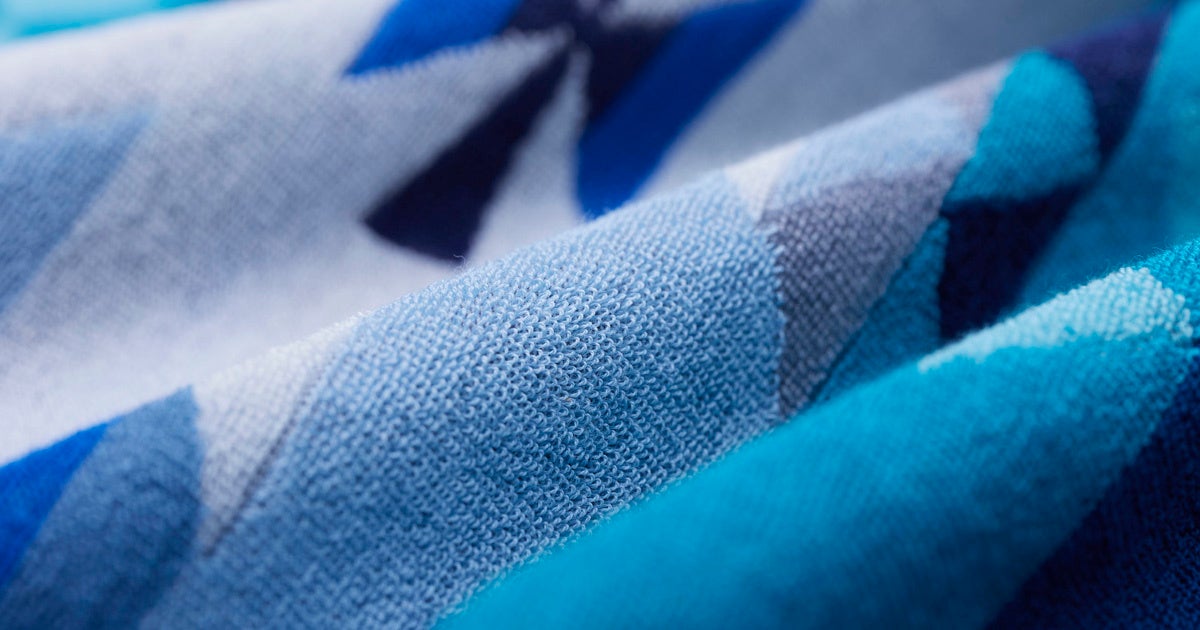 ▶ループ上のパイル生地は吸水性抜群