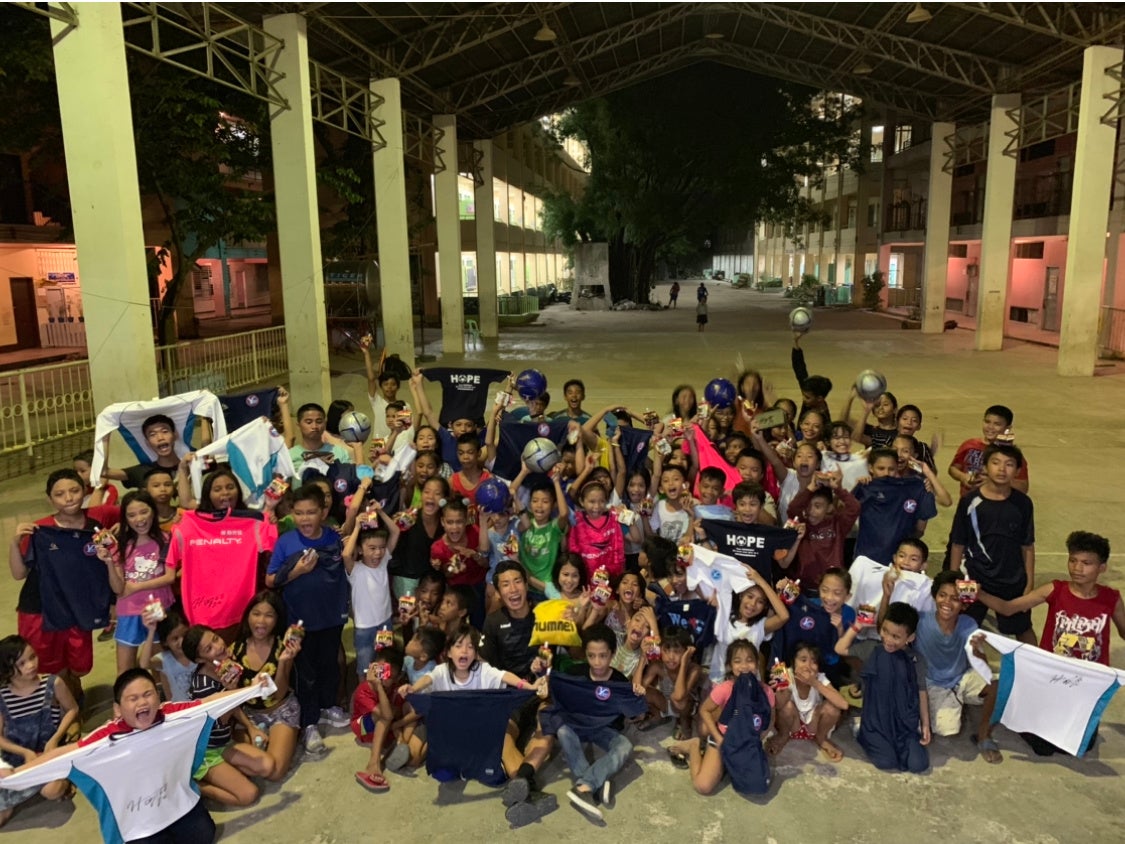 セブ島サッカー教室