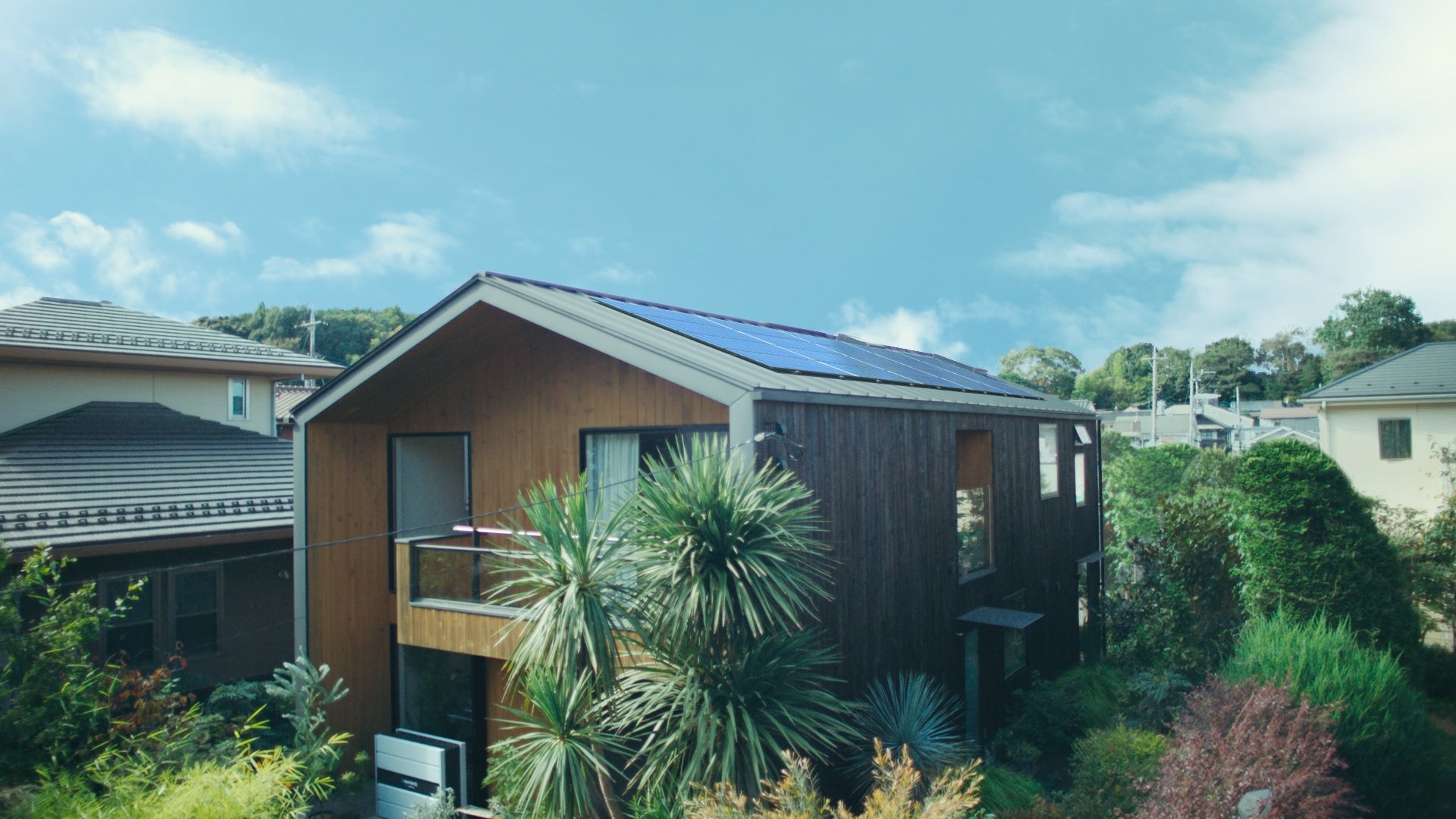 太陽光パネルとのセット設置イメージ