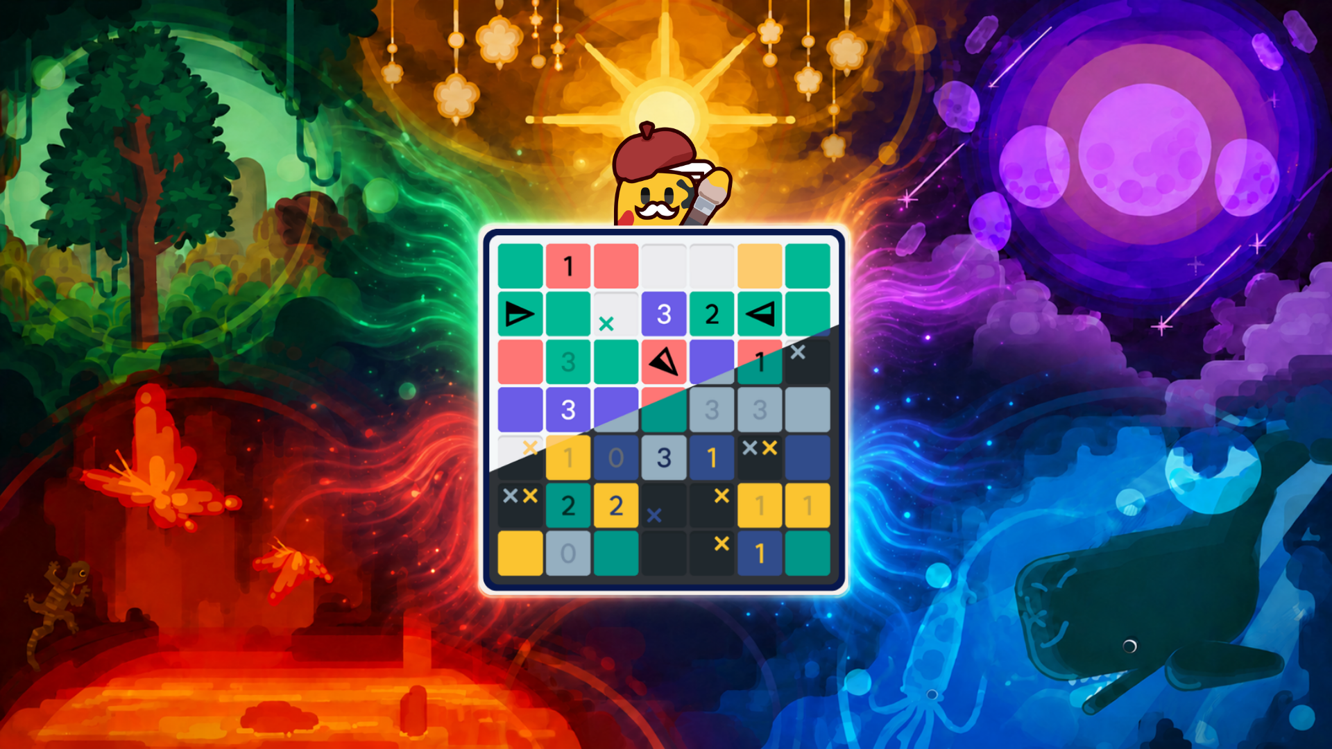 『ColorSweeper』世界で協力！モノクロ世界に色を戻すイベント開催