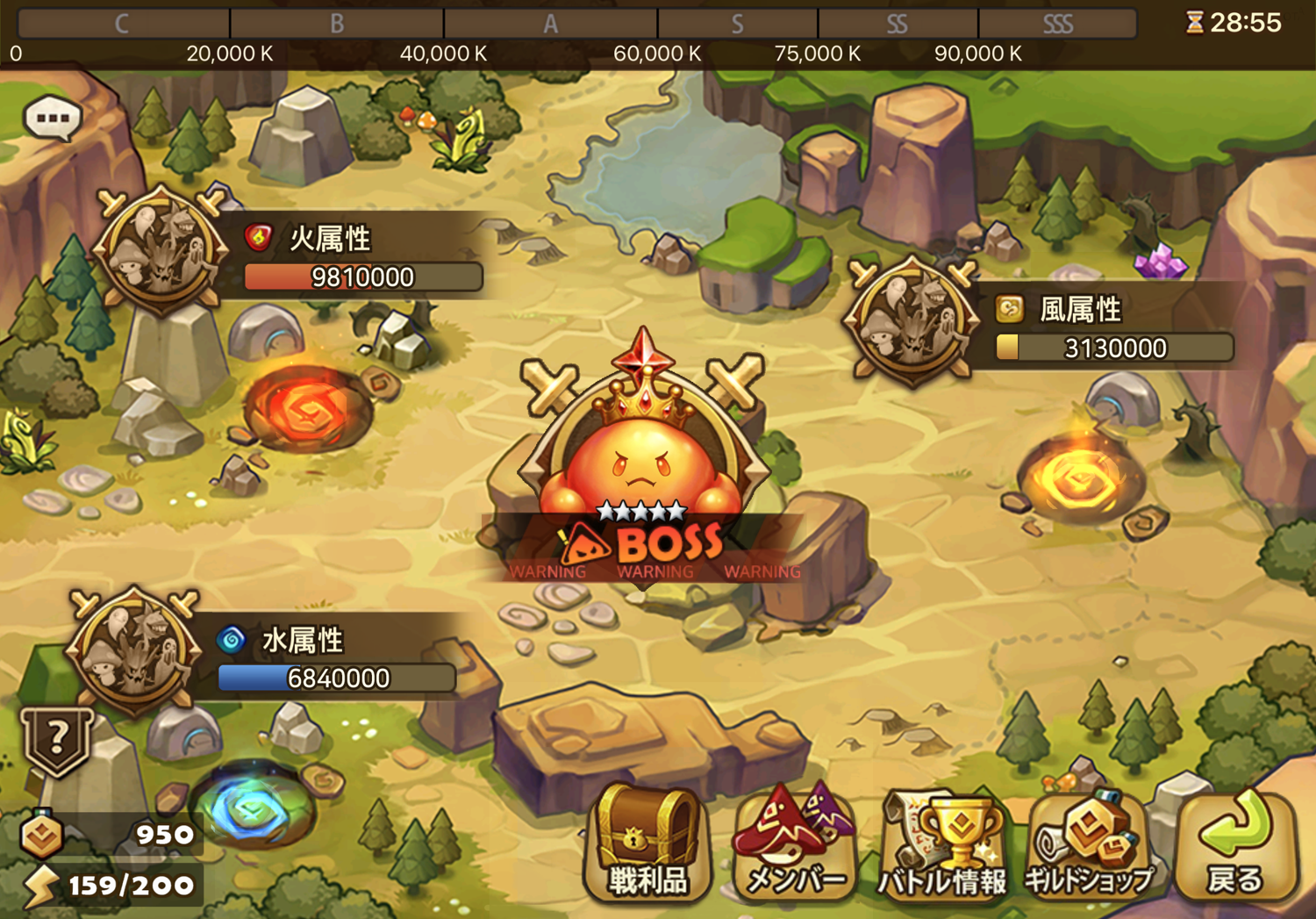 モンスター討伐戦