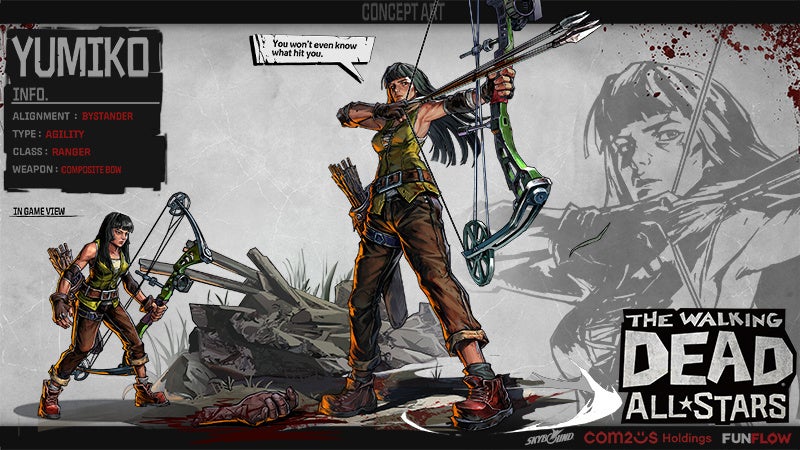 Com2us Holdings 終末世界での放置ゲーム ウォーキング デッド オールスターズ にてアップデート実施 新キャラクター ユミコ が登場 Com2us Japanのプレスリリース