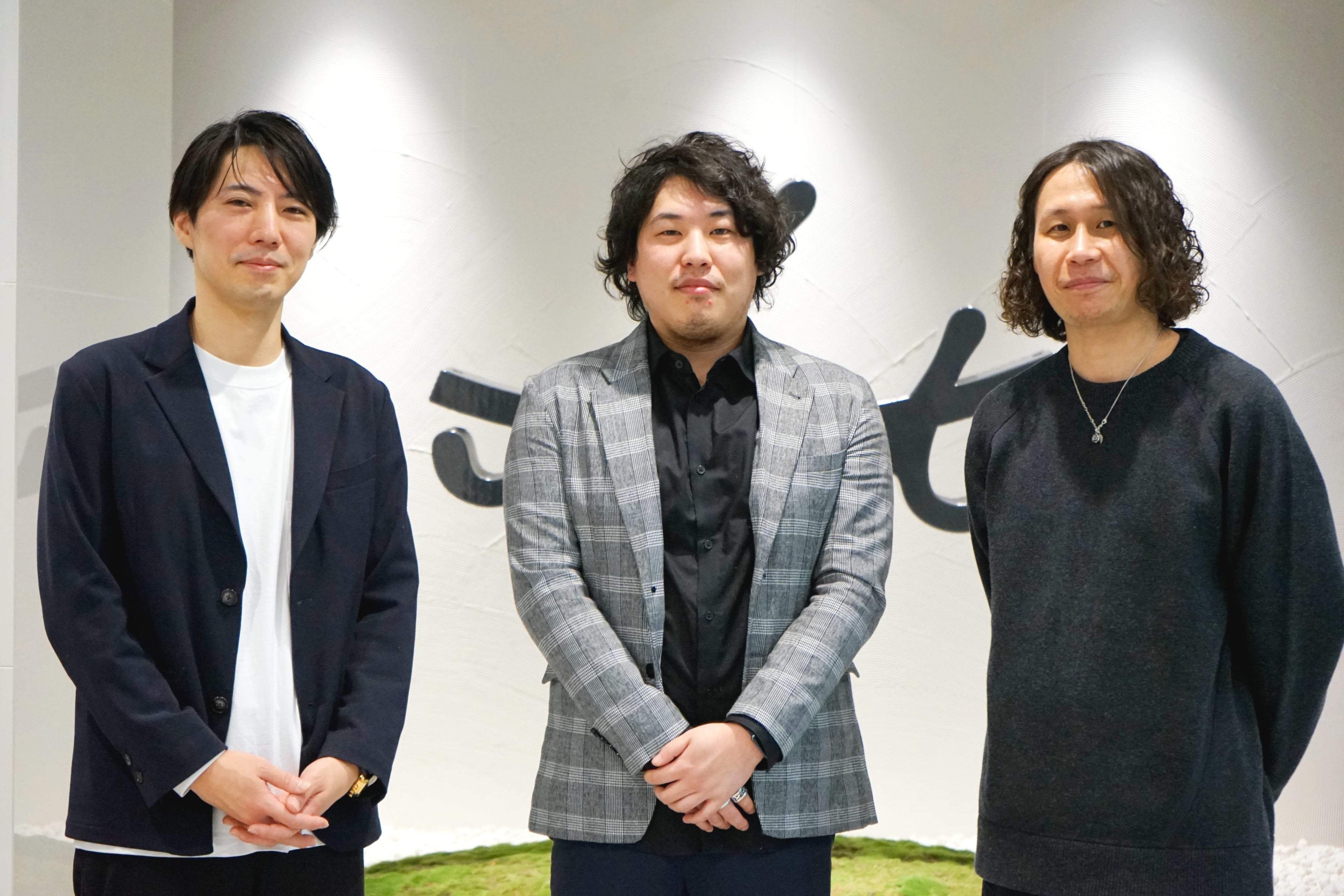 左から株式会社 Relic 大山様、株式会社 SynaBiz 北村様、株式会社 mtc. 飯塚
