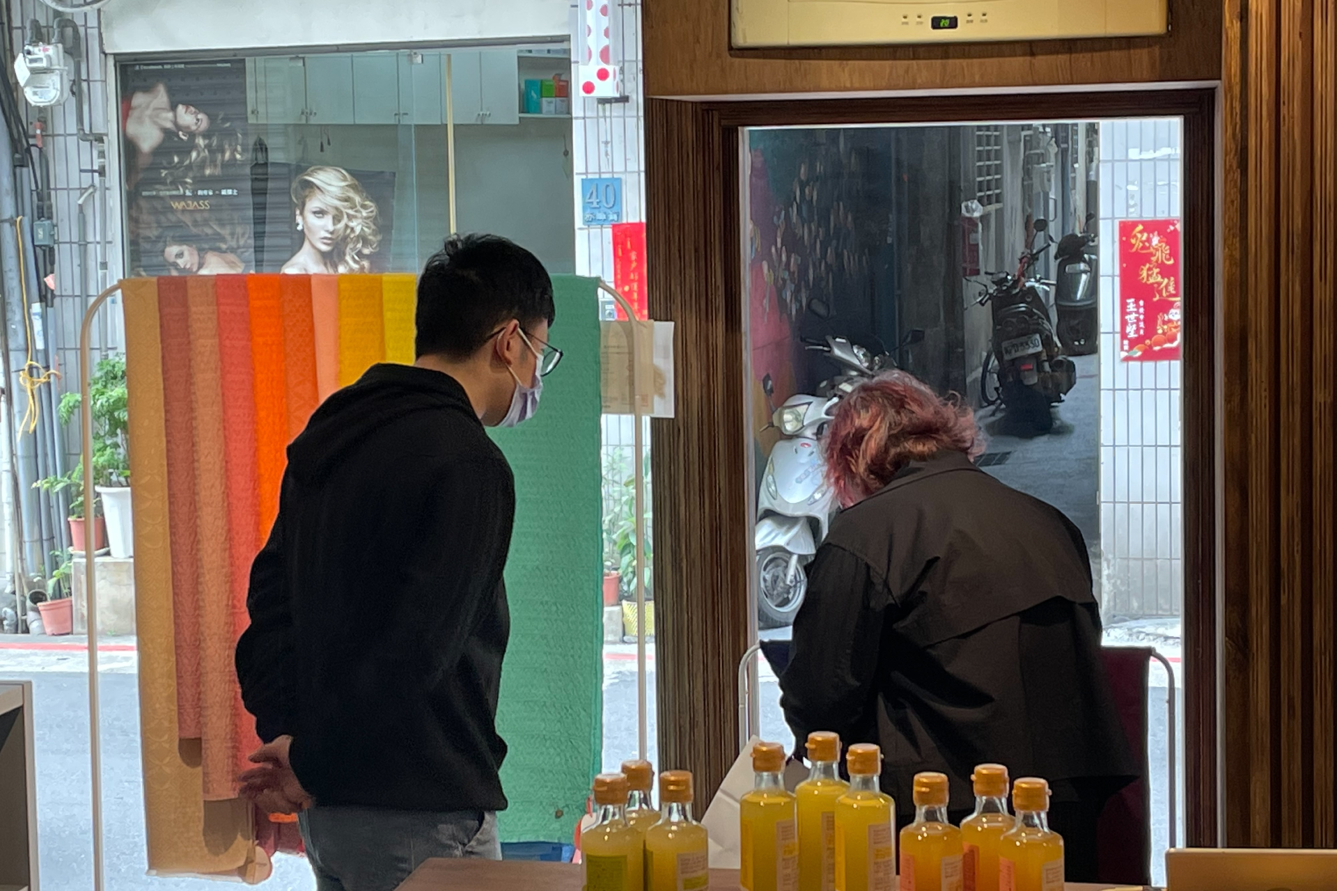 「体験」は、モノだけに留まらず、試食や試飲サービスにも対応しています。