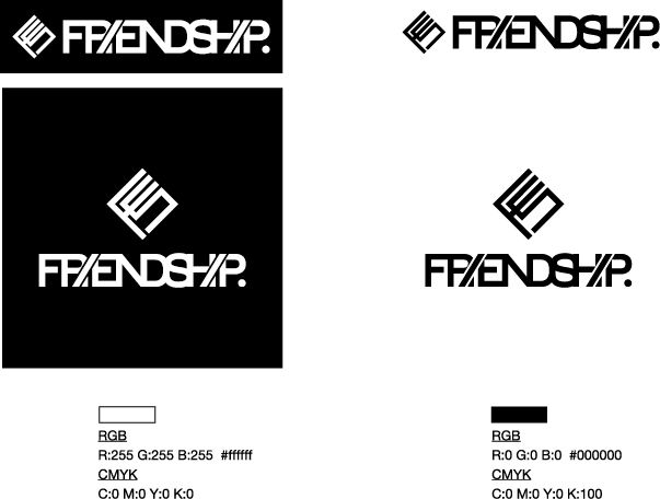 FRIENDSHIP. ロゴ
