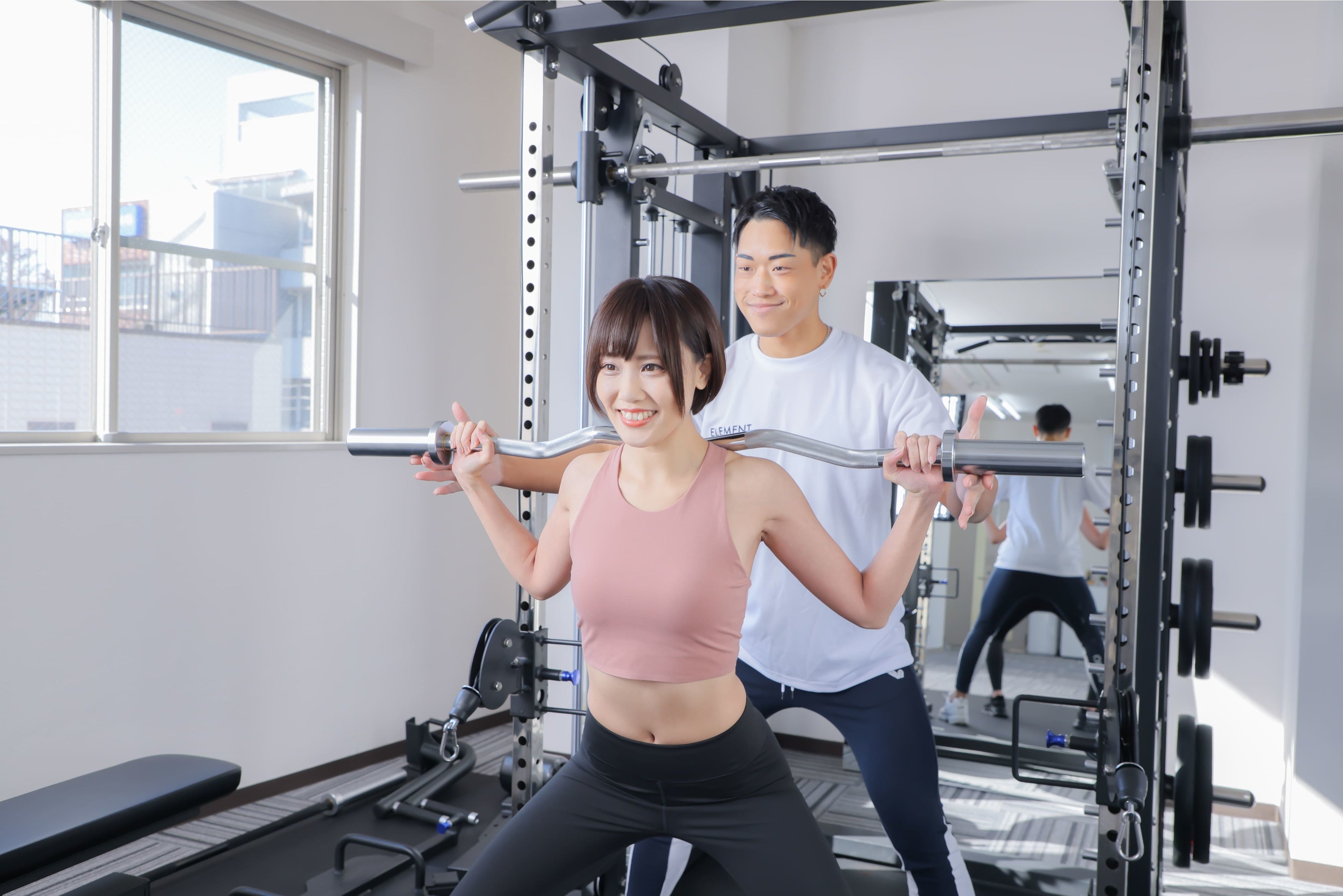 ELEMENTでのトレーニング風景