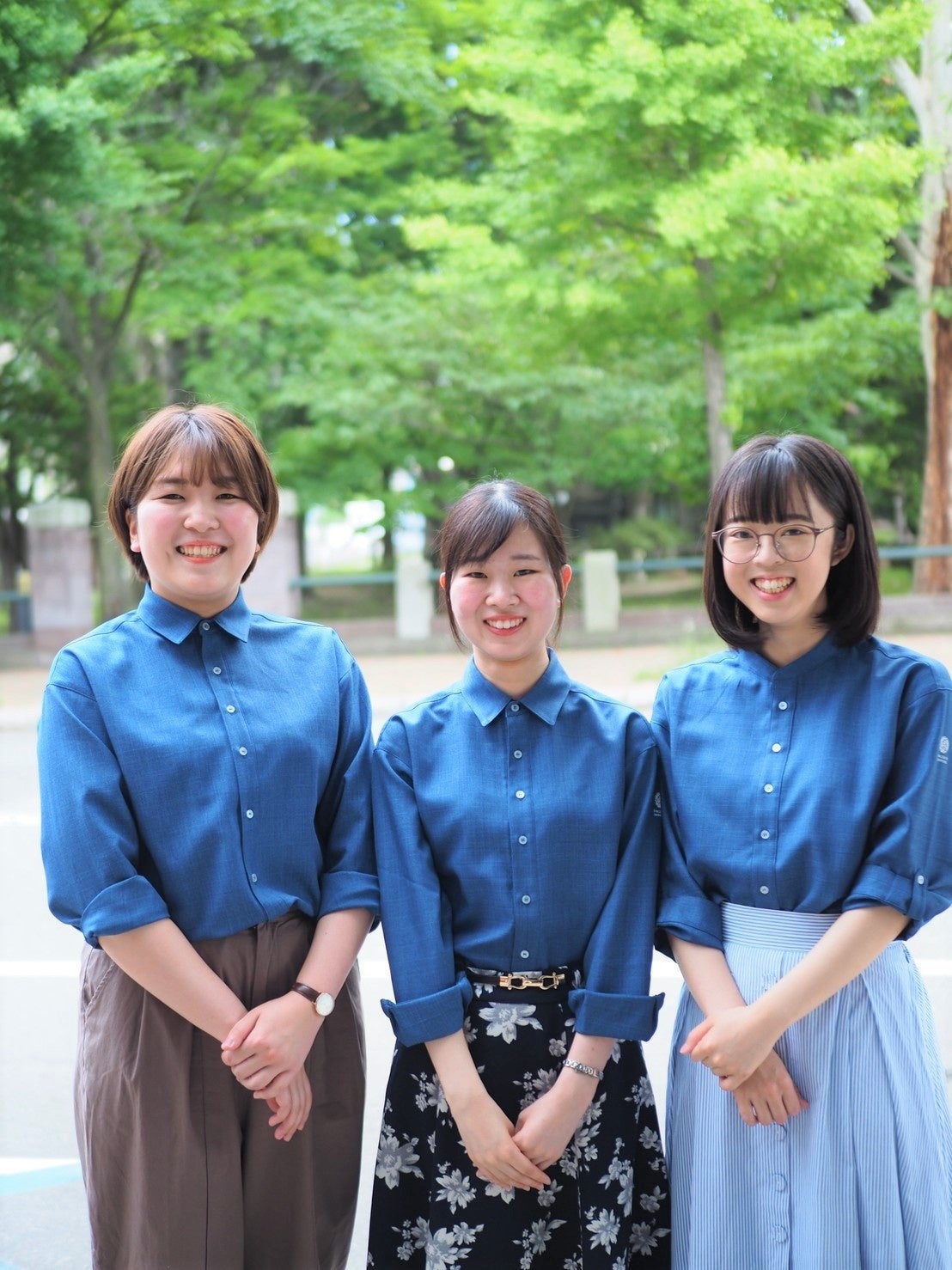 (写真左から柴野、船谷、斉藤)