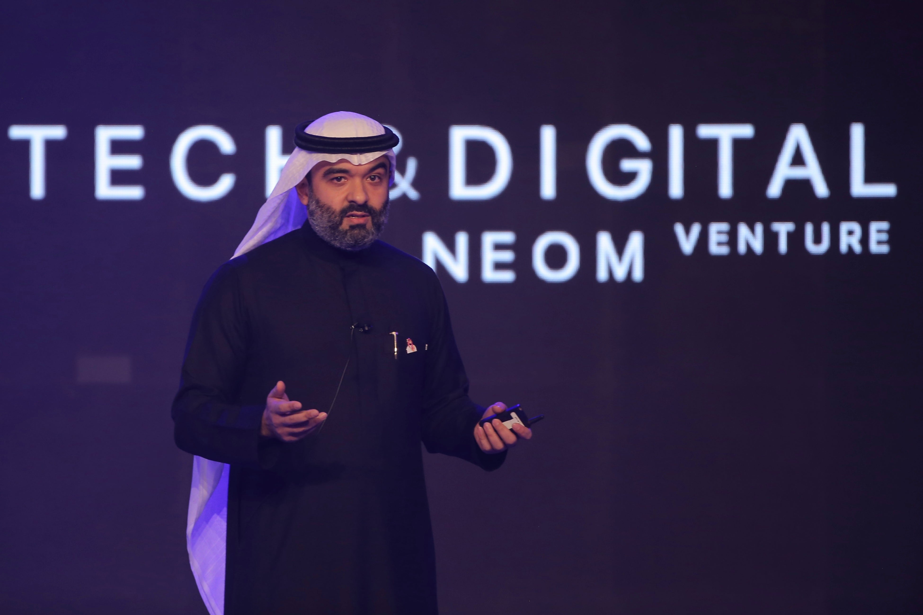 サウジアラビア通信・情報技術大臣のアブドラ・スワハ閣下