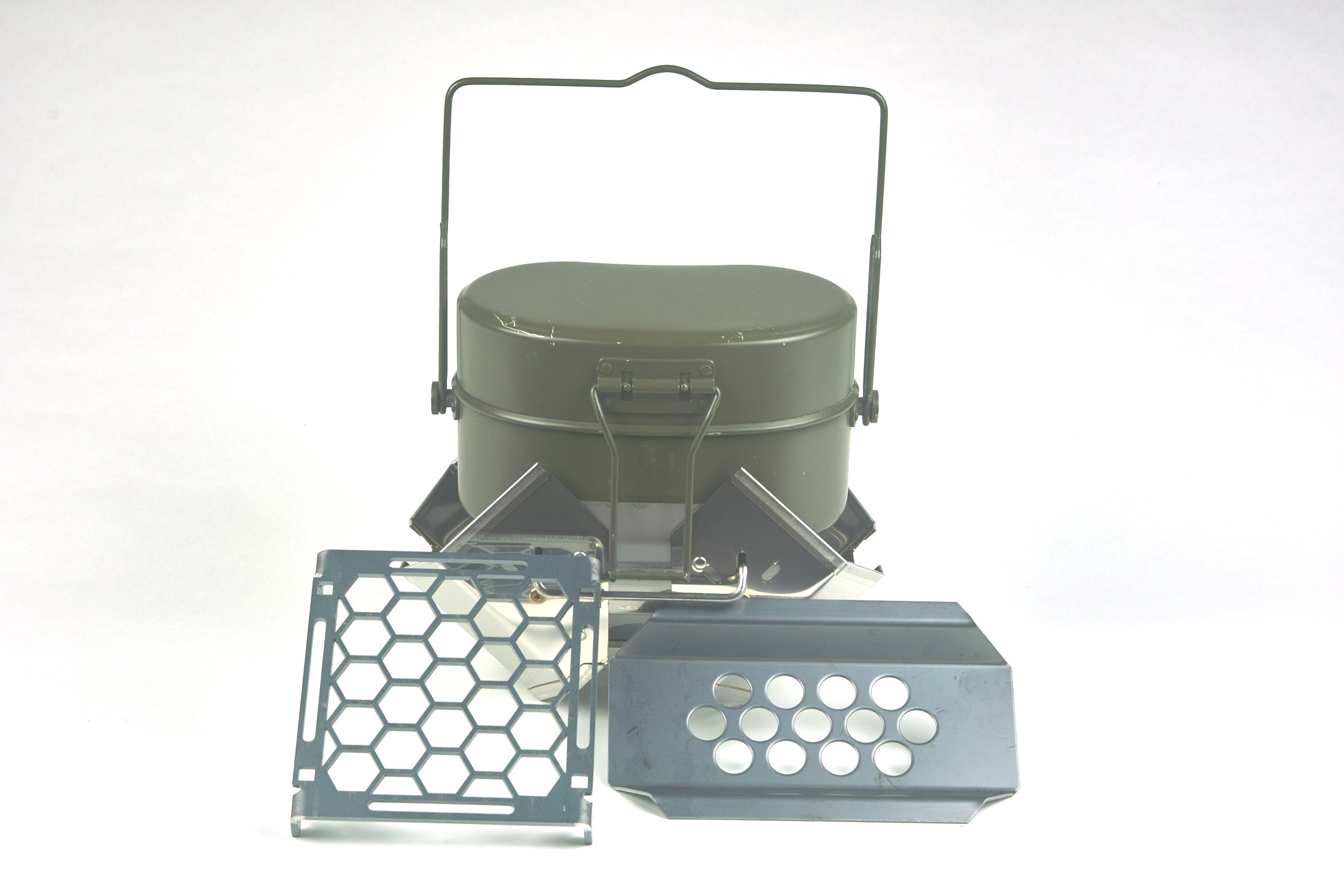 ハンゴーコンロ・回天弐形 焚火三揃