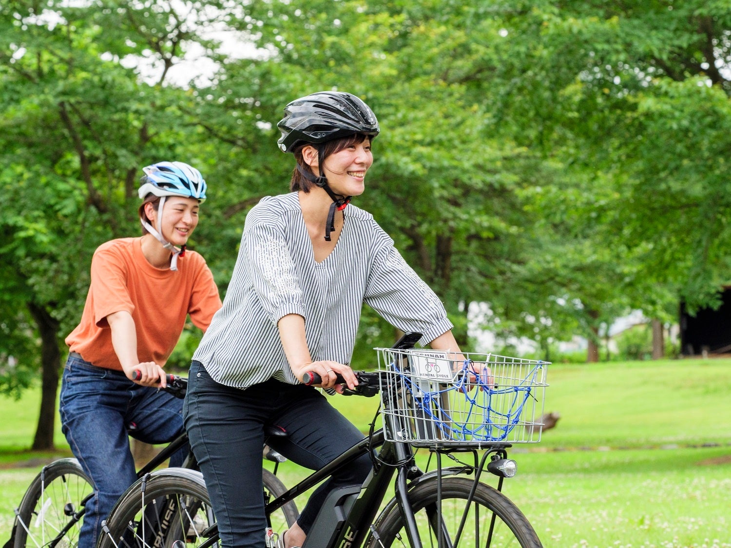 自転車でリフレッシュ （新潟県十日町市 清津川フレッシュパーク）