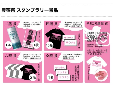 2022年のスタンプラリー景品イメージ