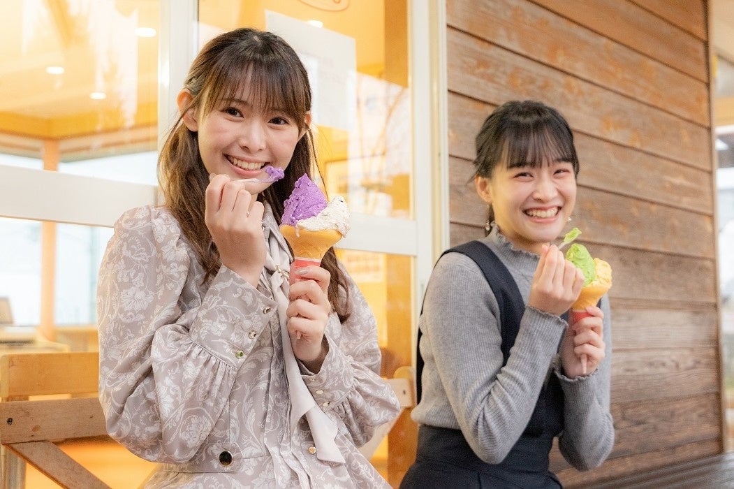 「レガーロ」ではジェラートが楽しめる