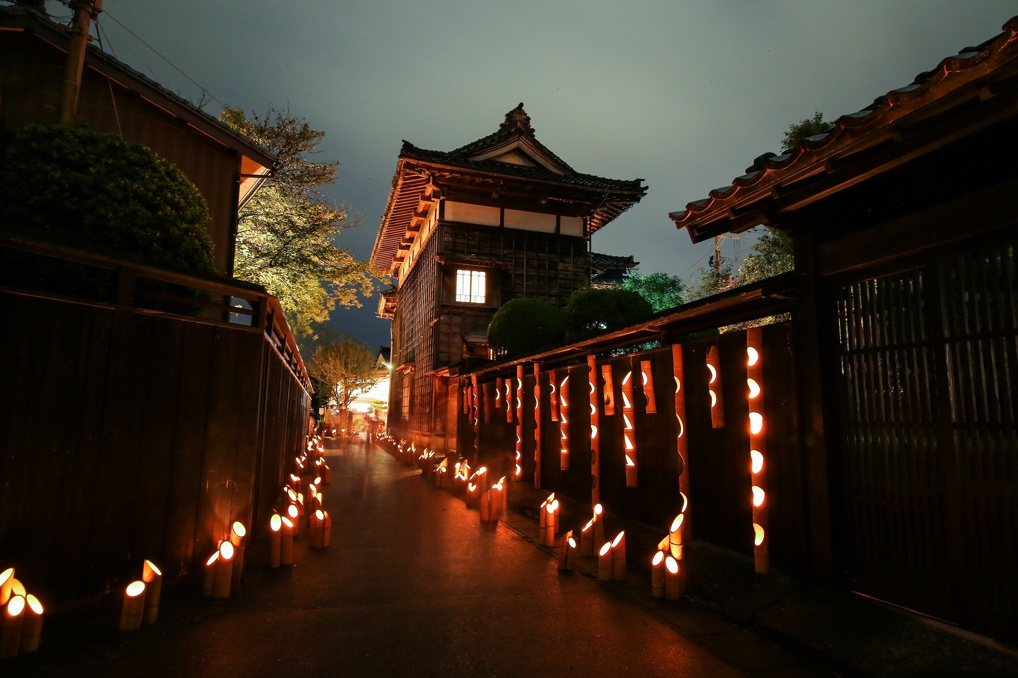 第21回むらかみ 宵の竹灯籠まつり」が10月8日（土）・9日（日）開催