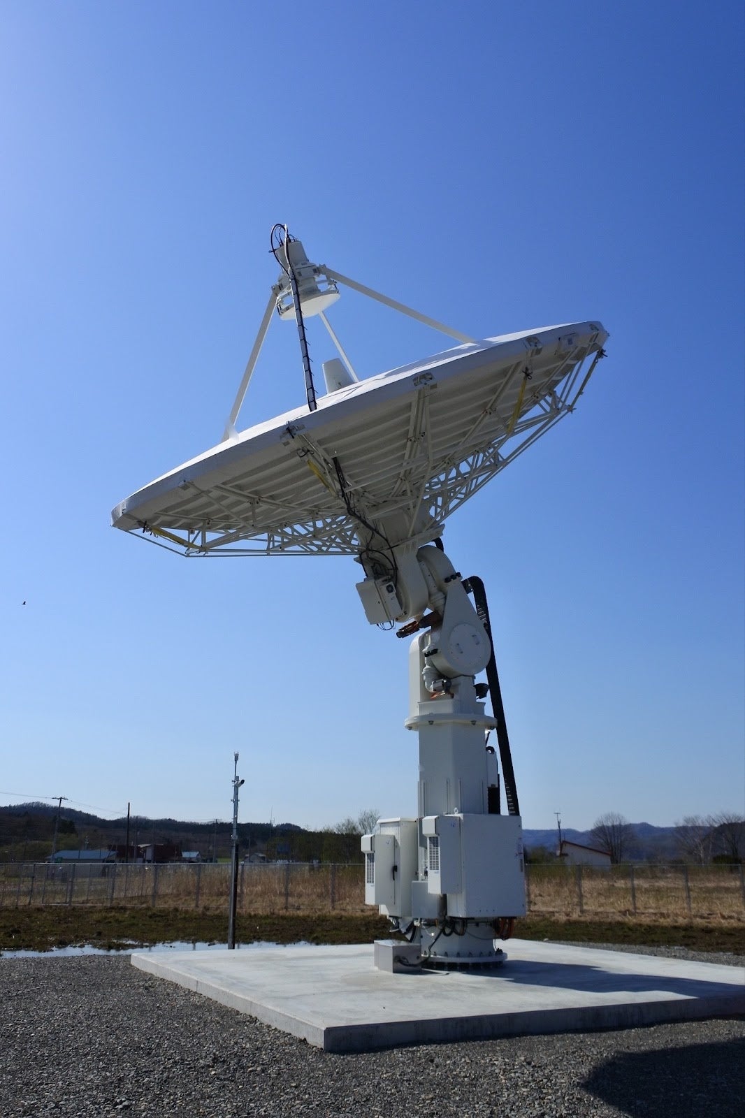 ▲インフォステラが運営する地上局サイトのアンテナの様子